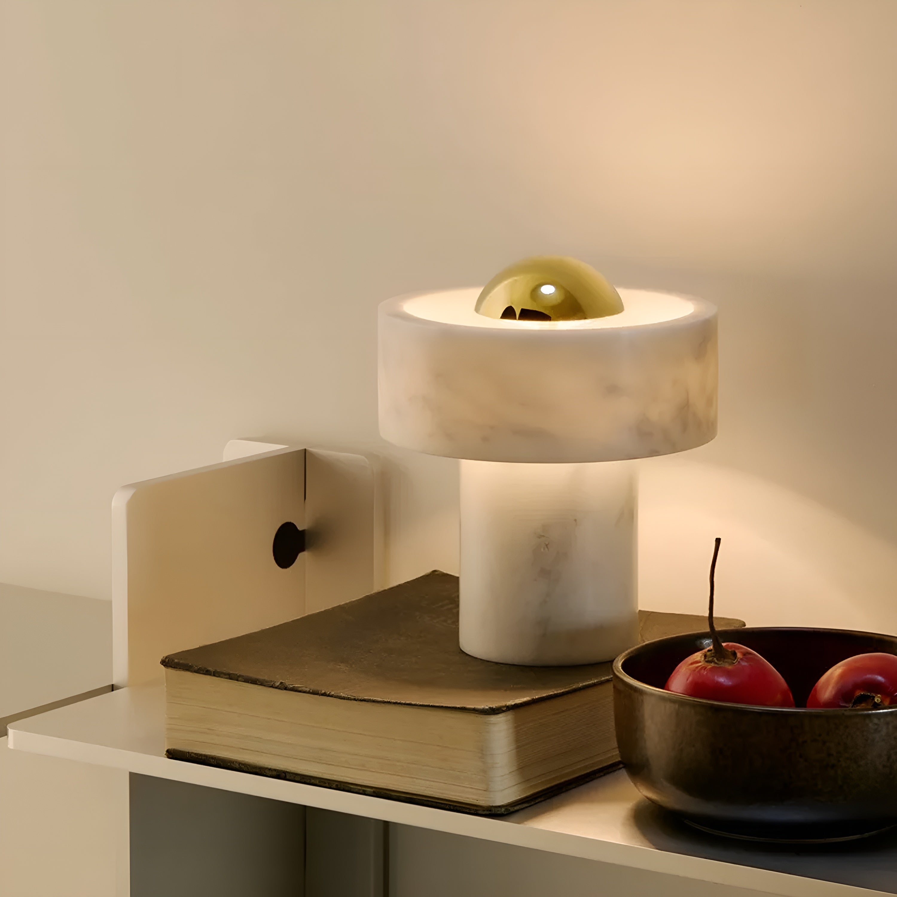 Stone Portable LED Table Lamp