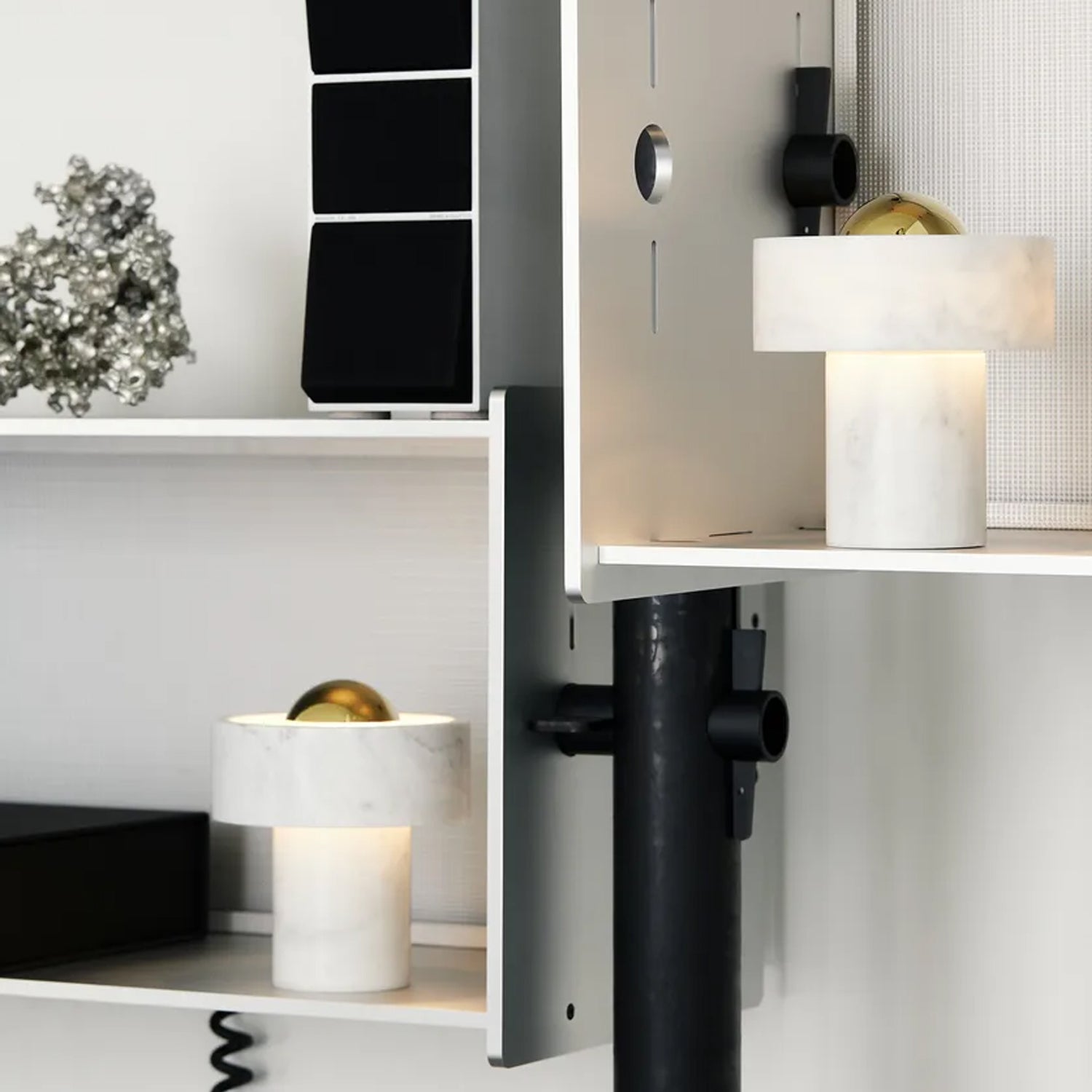 Stone Portable LED Table Lamp