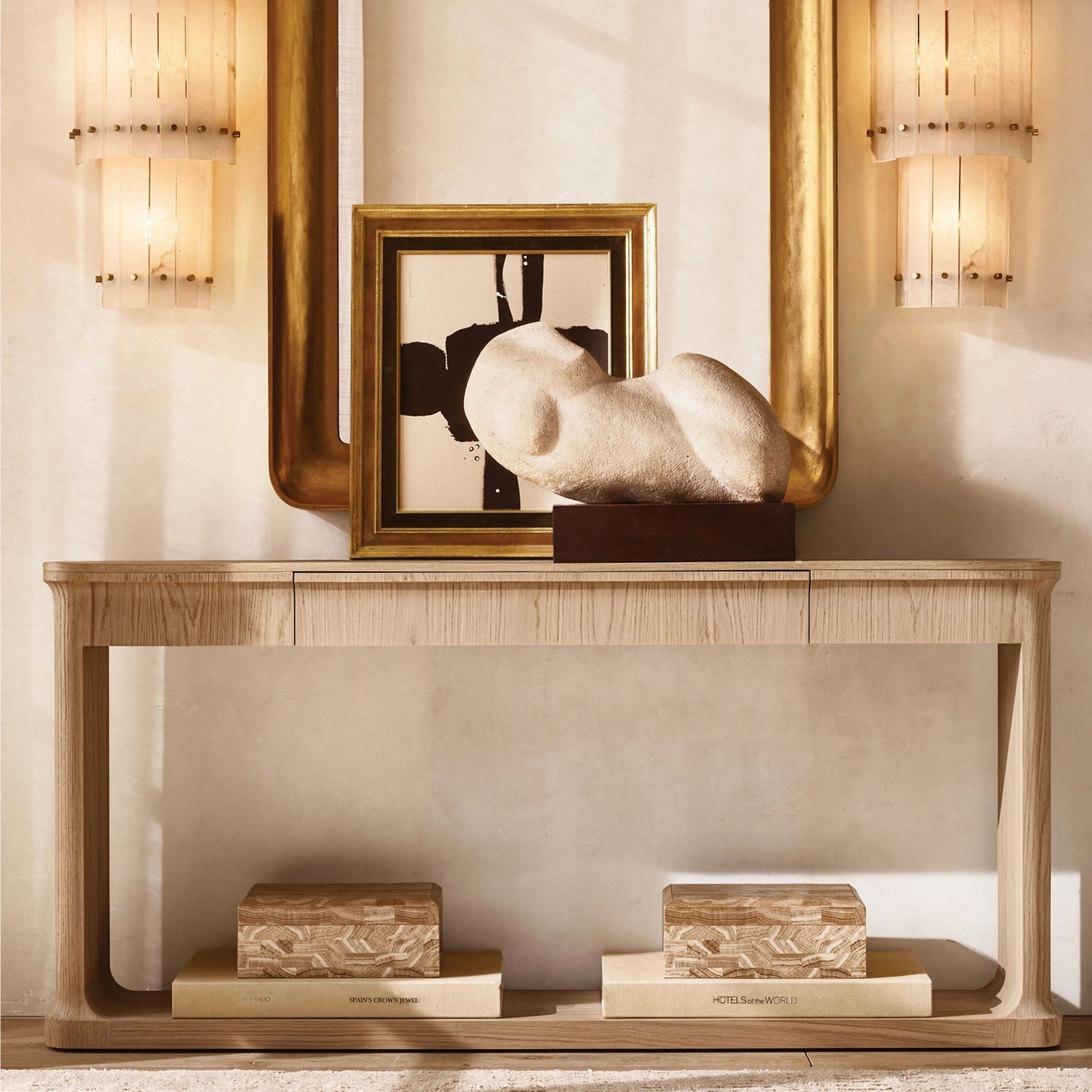 未上传 San Marco Alabaster Grand Round Sconce