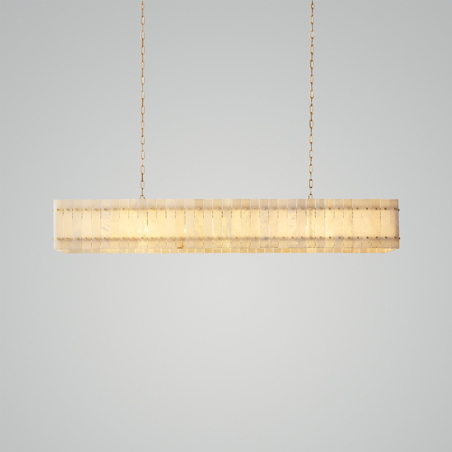 未上传 San Marco Alabaster Linear Chandelier