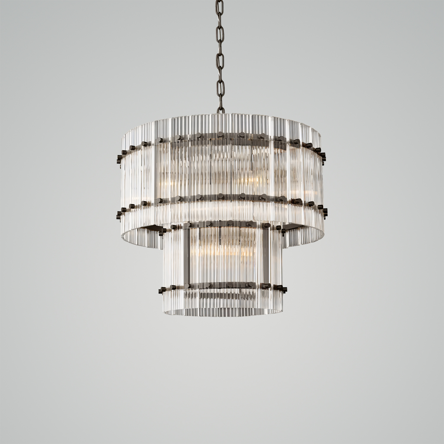 San Marco Two-Tier Round Chandelier
