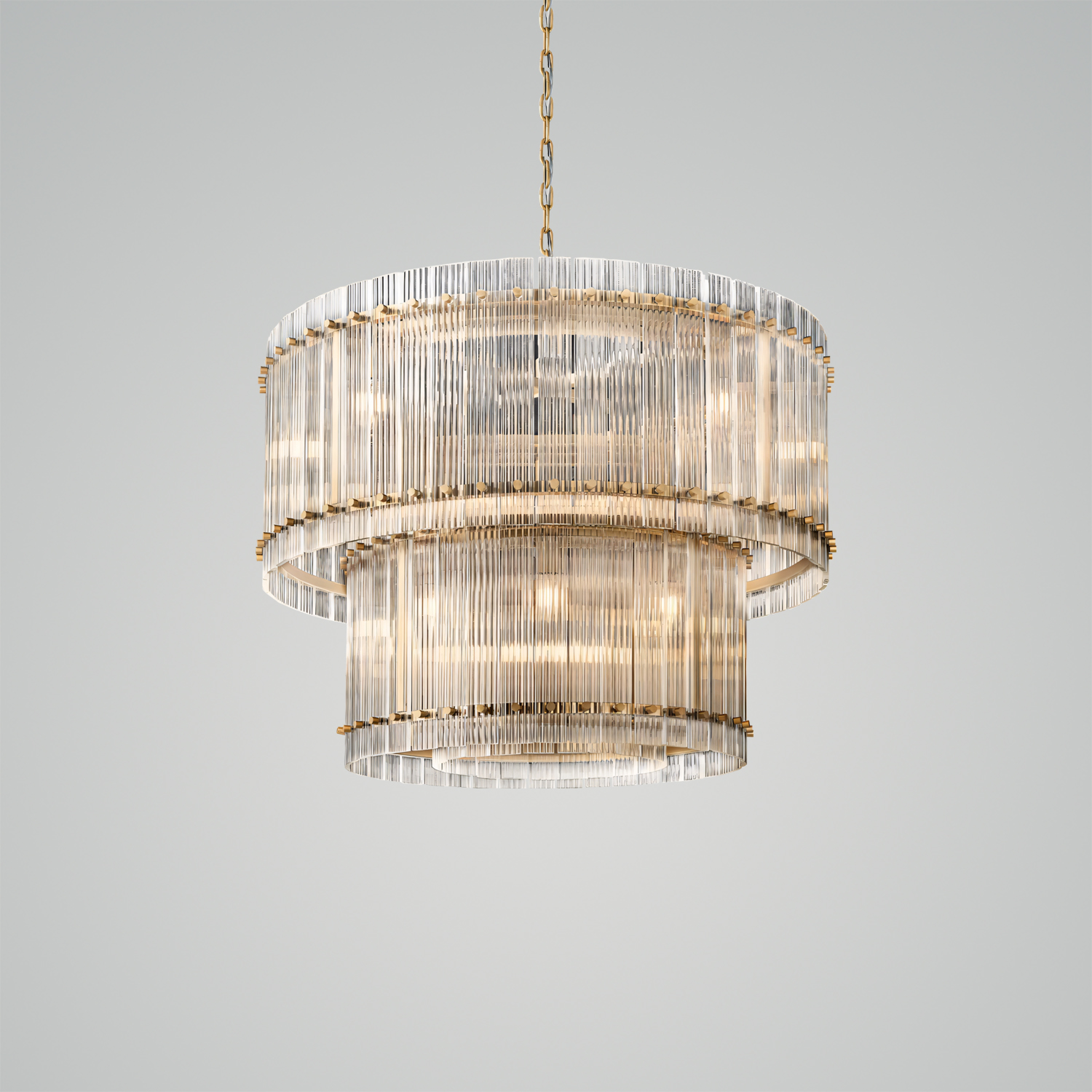 San Marco Two-Tier Round Chandelier