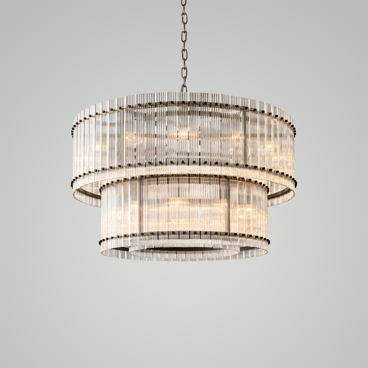 San Marco Two-Tier Round Chandelier