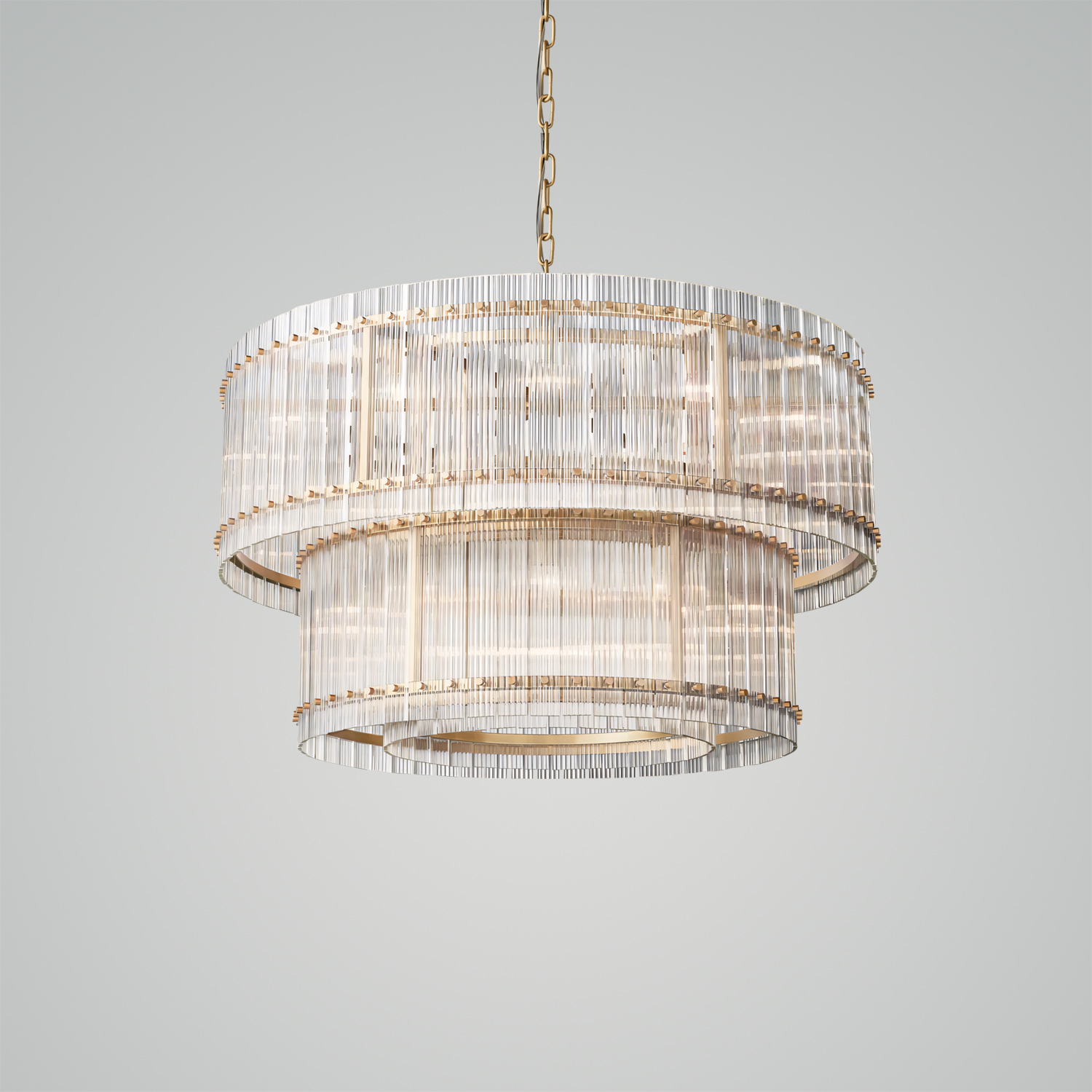 San Marco Two-Tier Round Chandelier