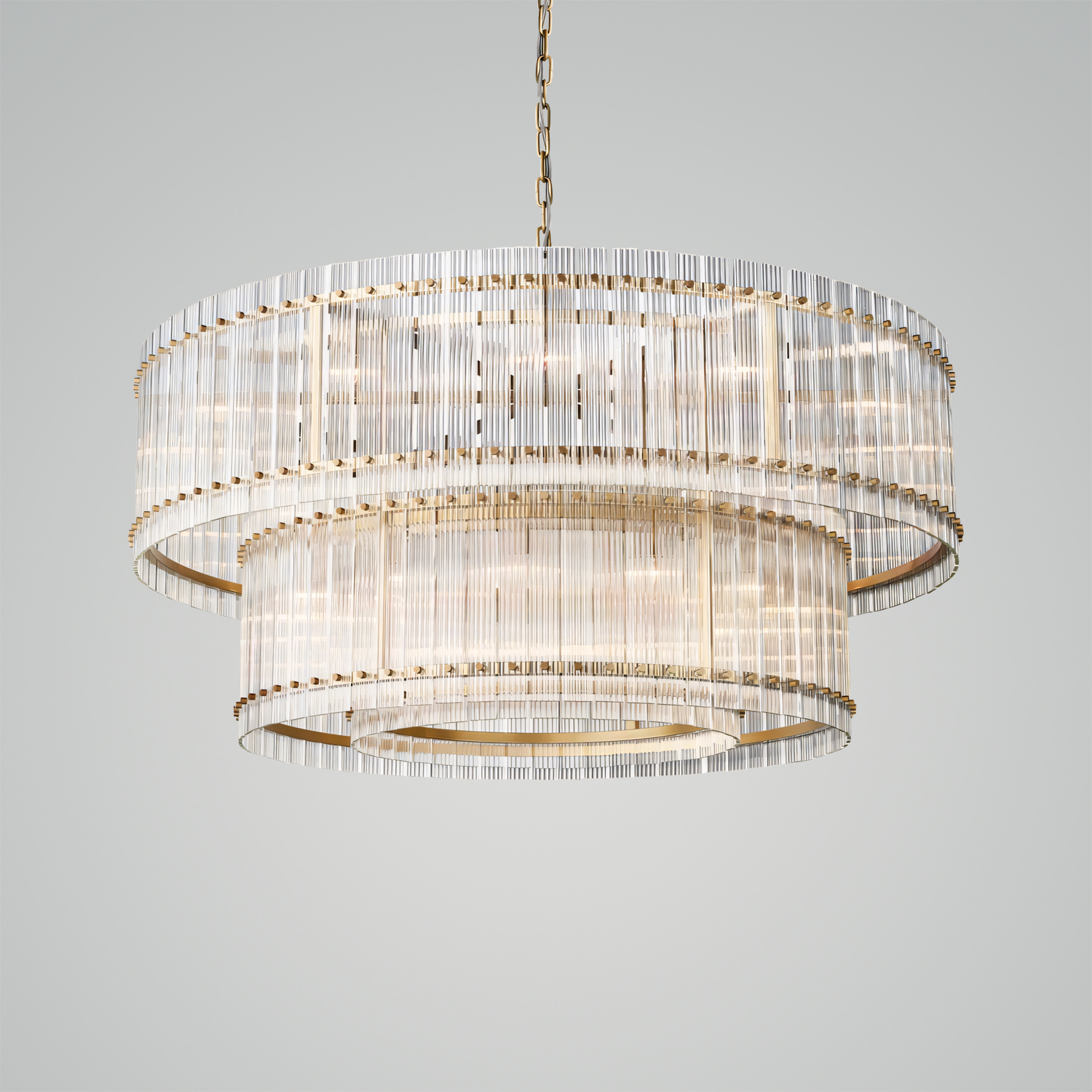 San Marco Two-Tier Round Chandelier