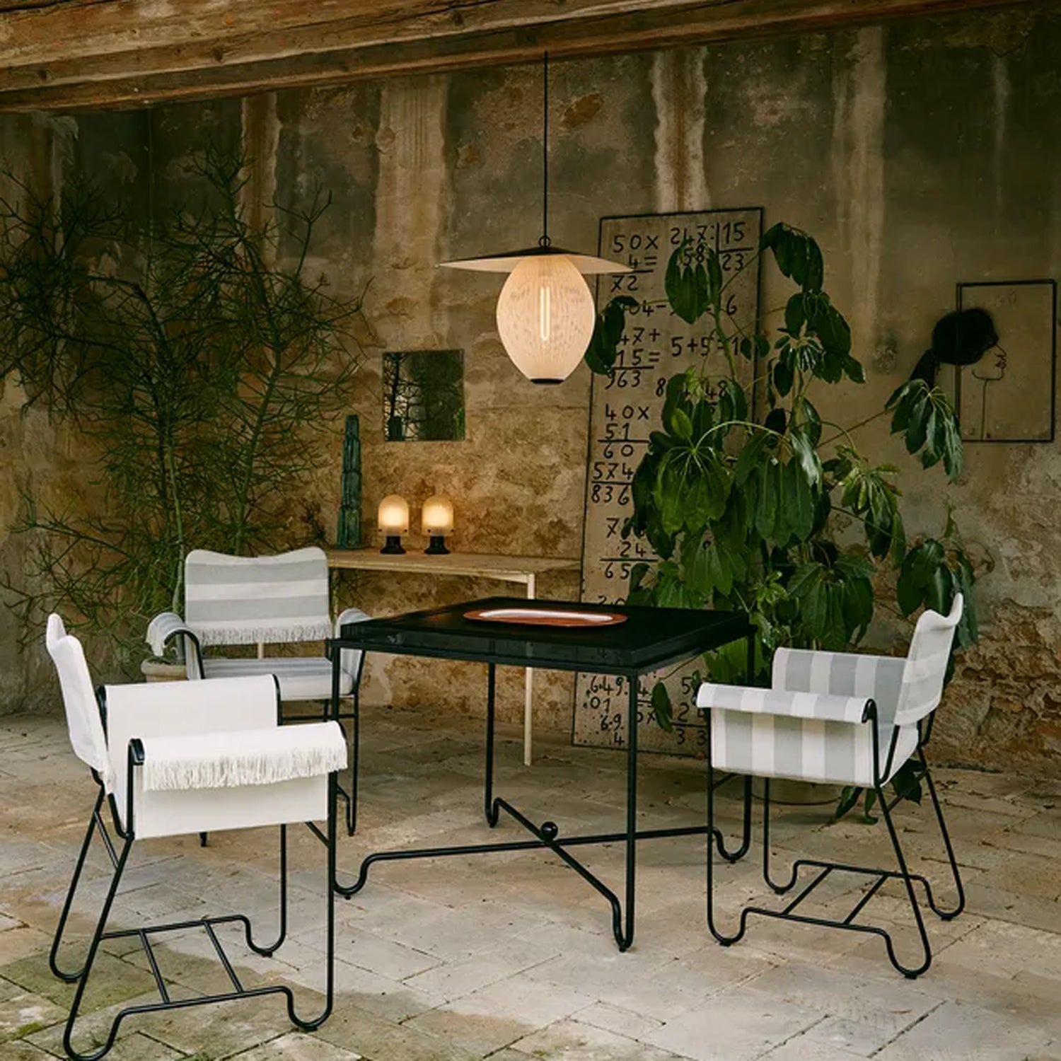 Satellite Outdoor Pendant Light