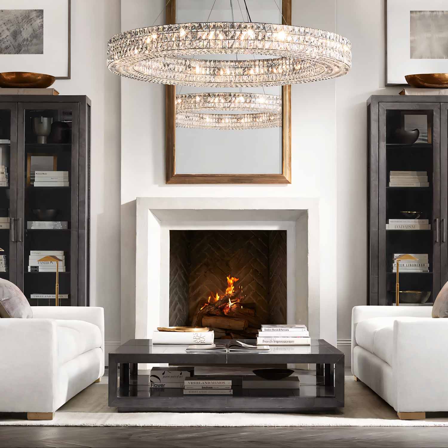 Spiridon Round Chandelier