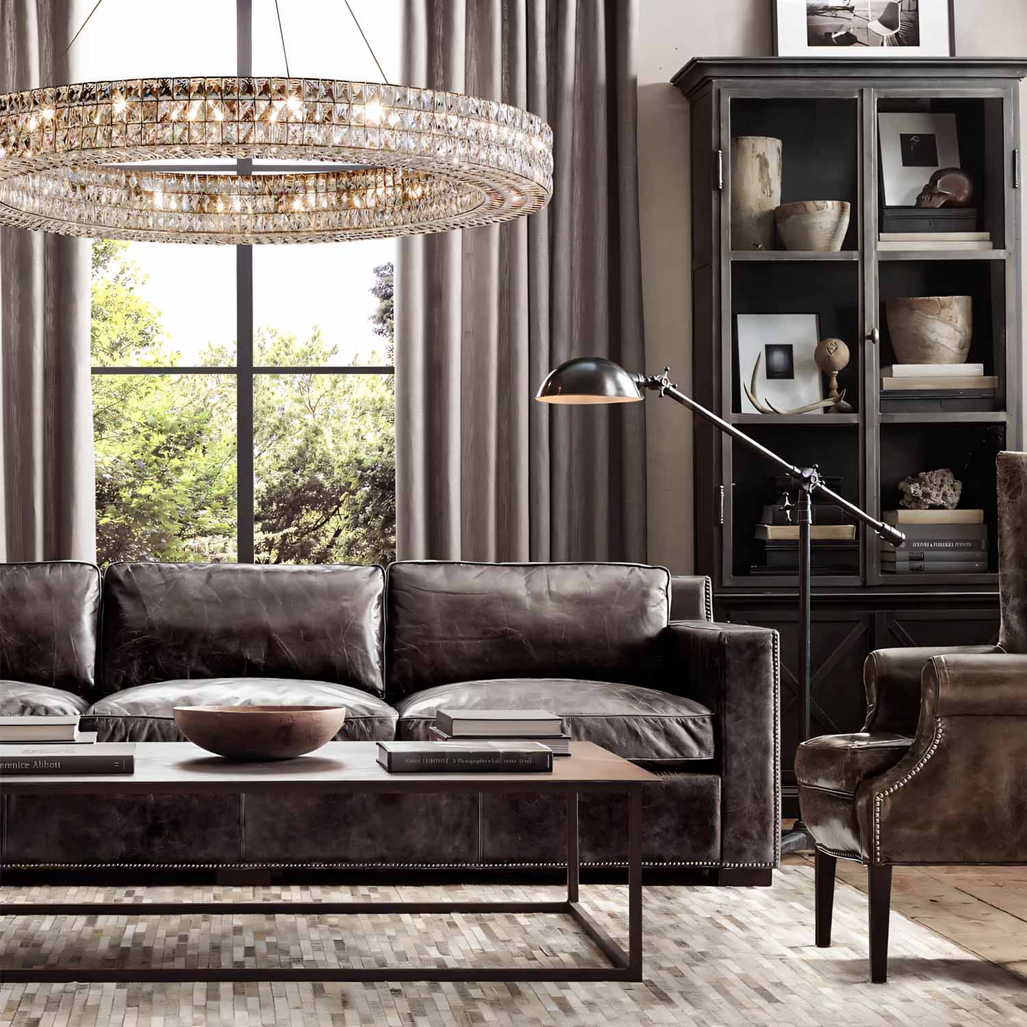 Spiridon Round Chandelier