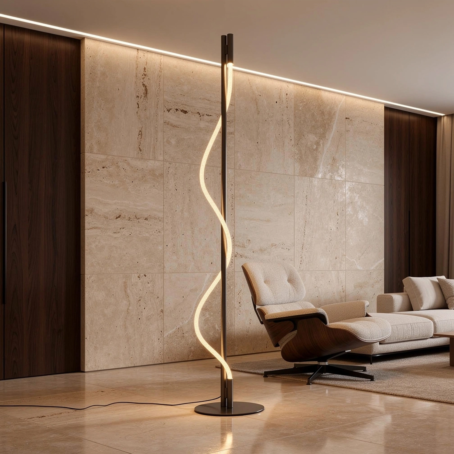 Surrey Helix Floor Lamp
