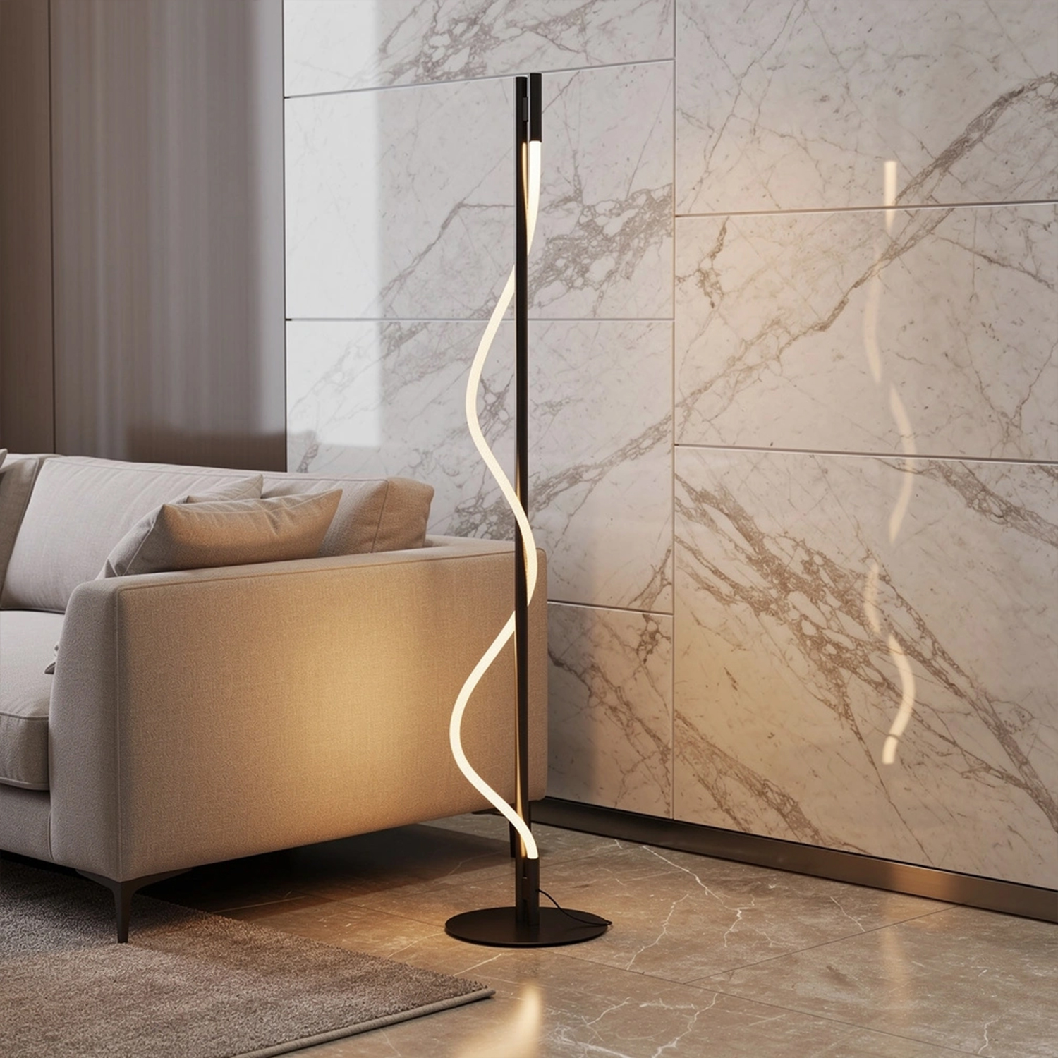 Surrey Helix Floor Lamp
