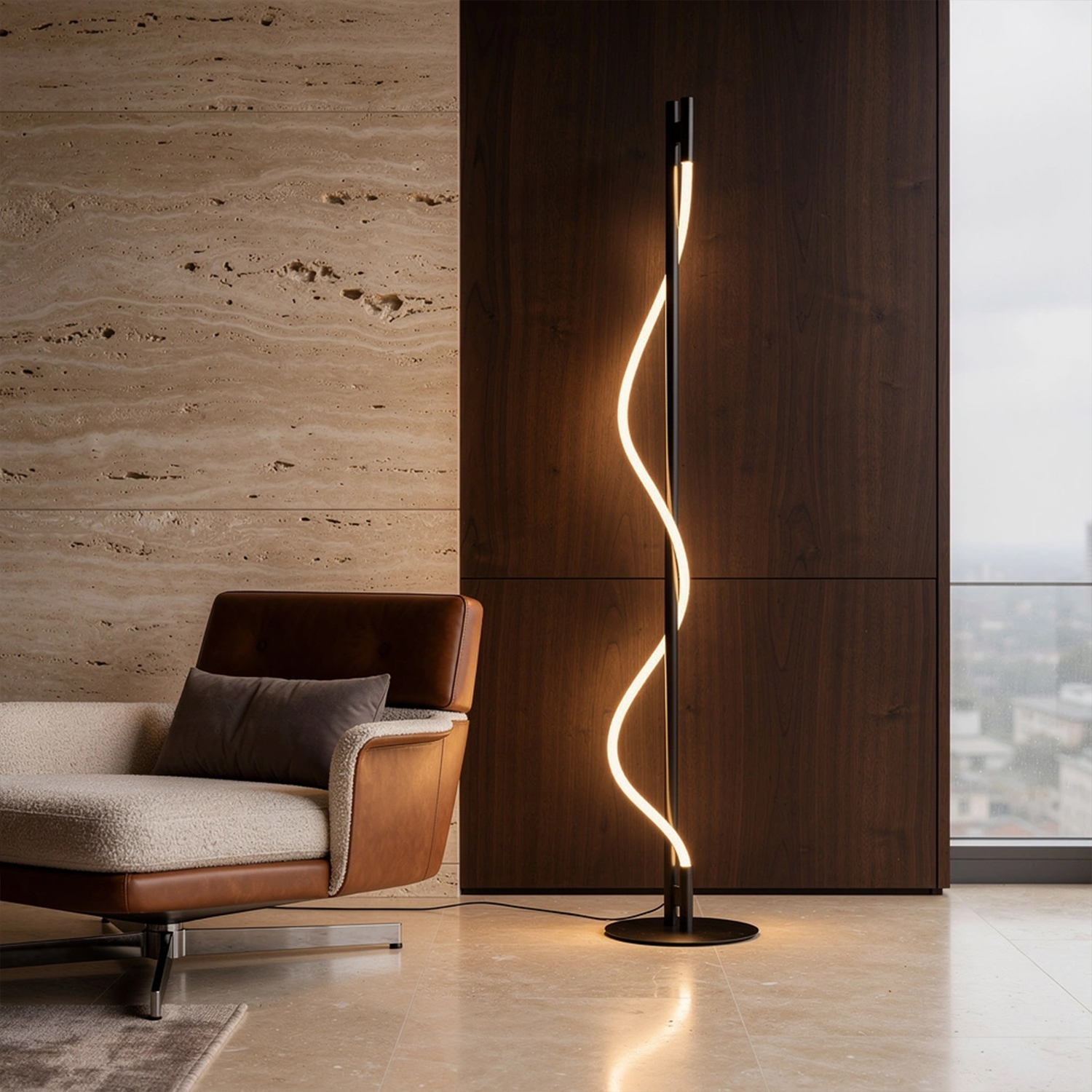 Surrey Helix Floor Lamp