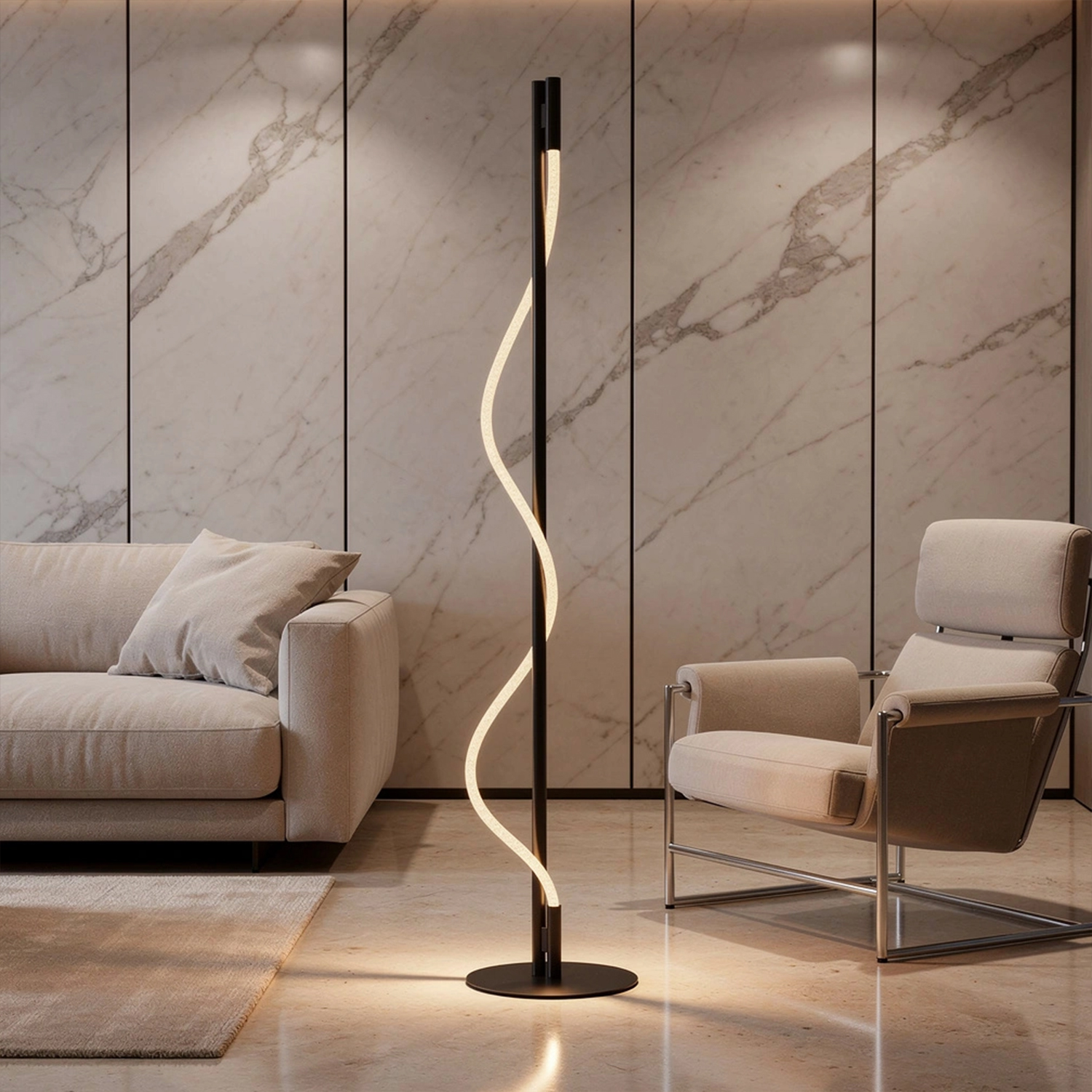 Surrey Helix Floor Lamp