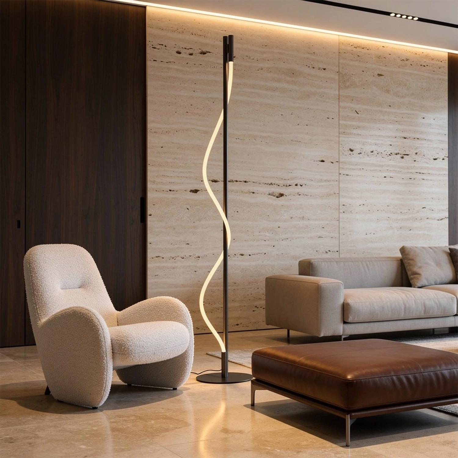Surrey Helix Floor Lamp