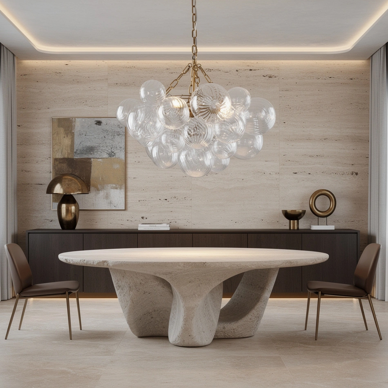 Talia Round Chandelier