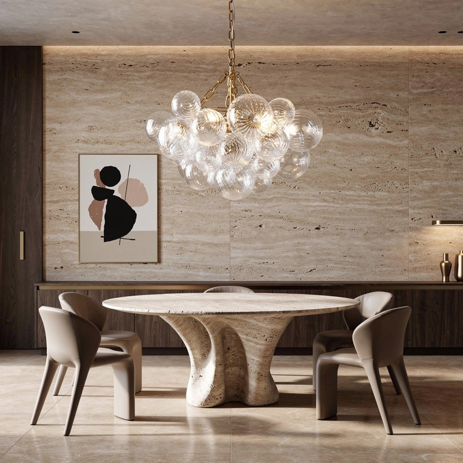 Talia Round Chandelier