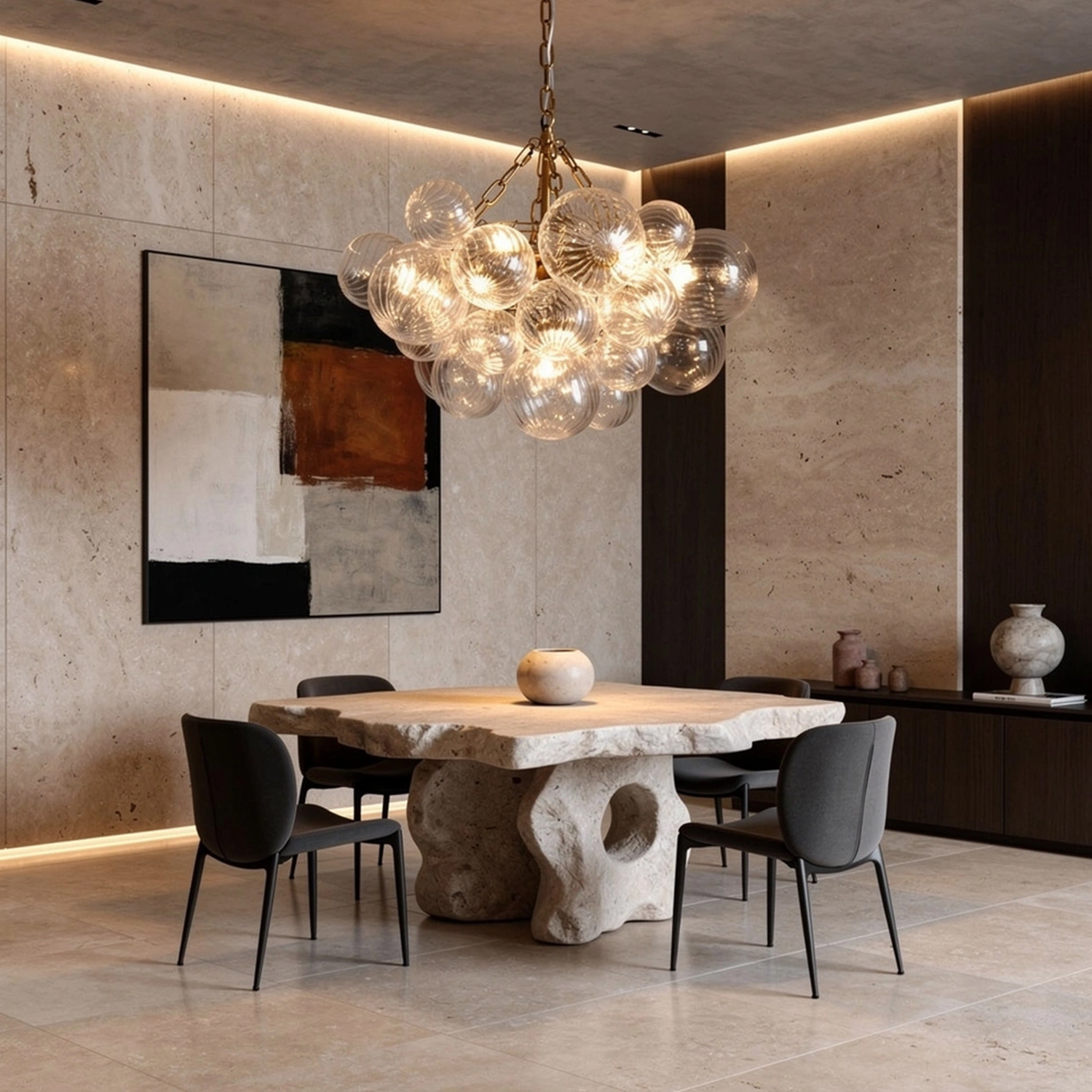 Talia Round Chandelier