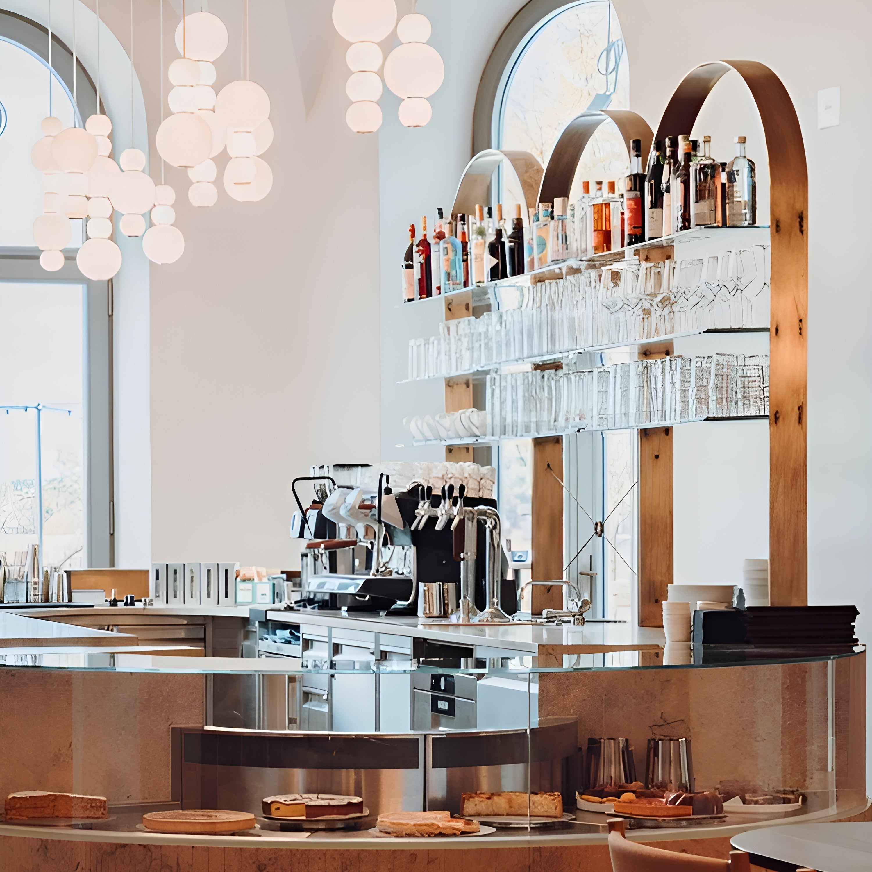 Pearls Double Pendant Light