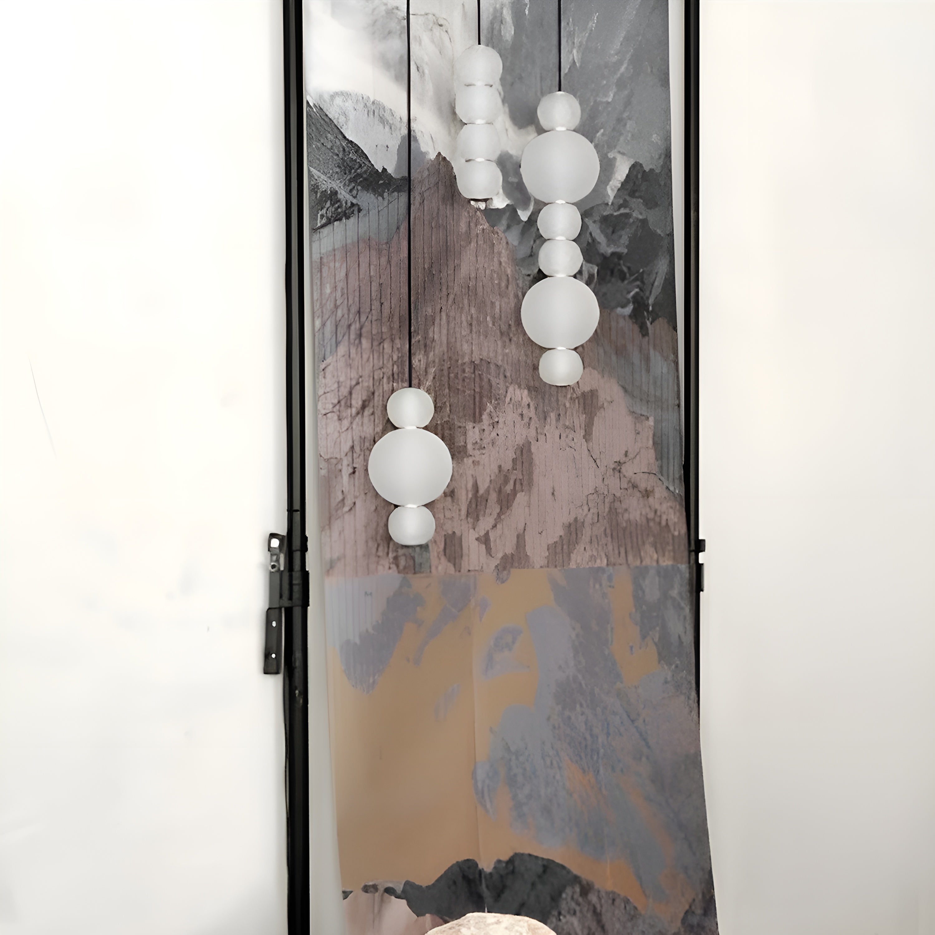 Pearls Double Pendant Light