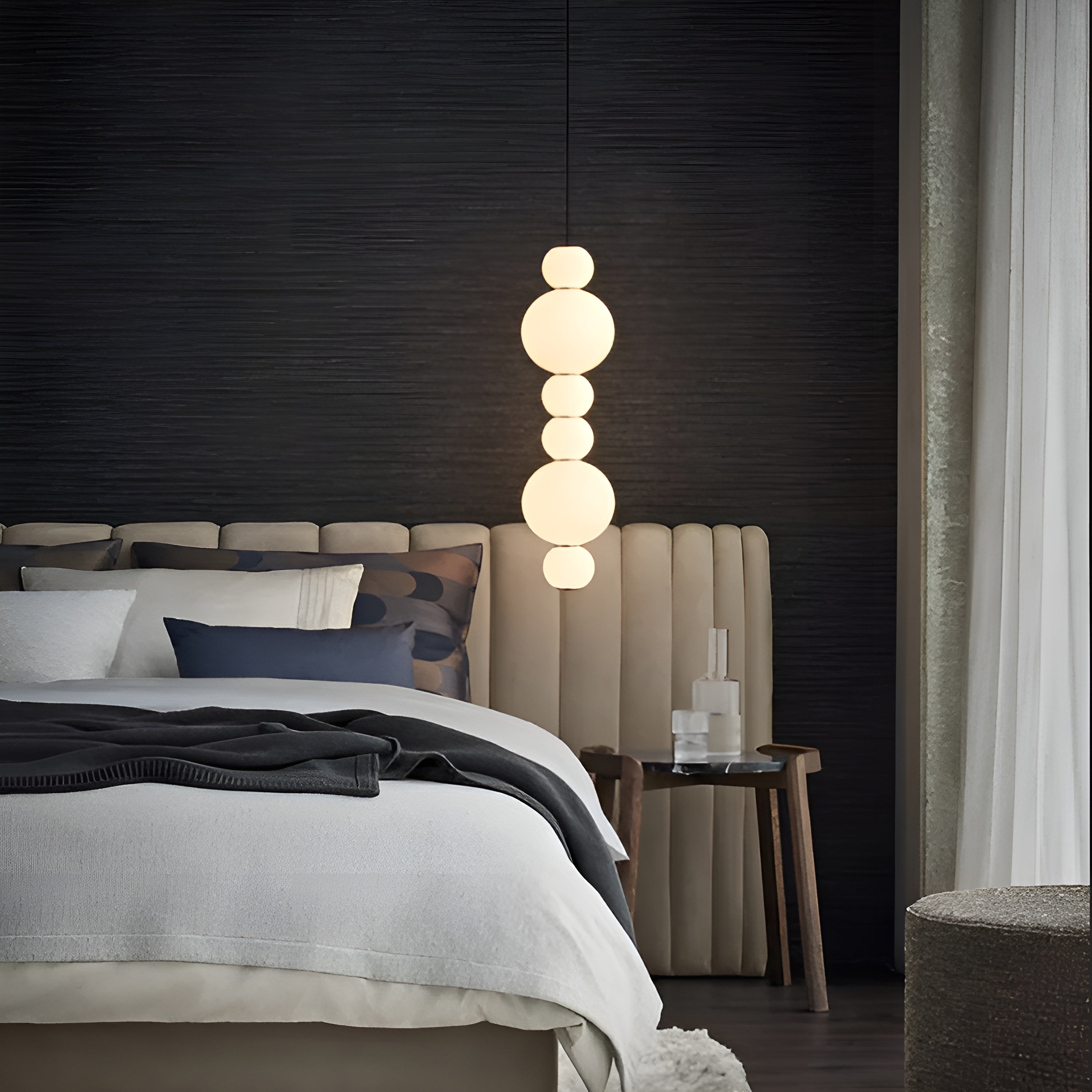 Pearls Double Pendant Light