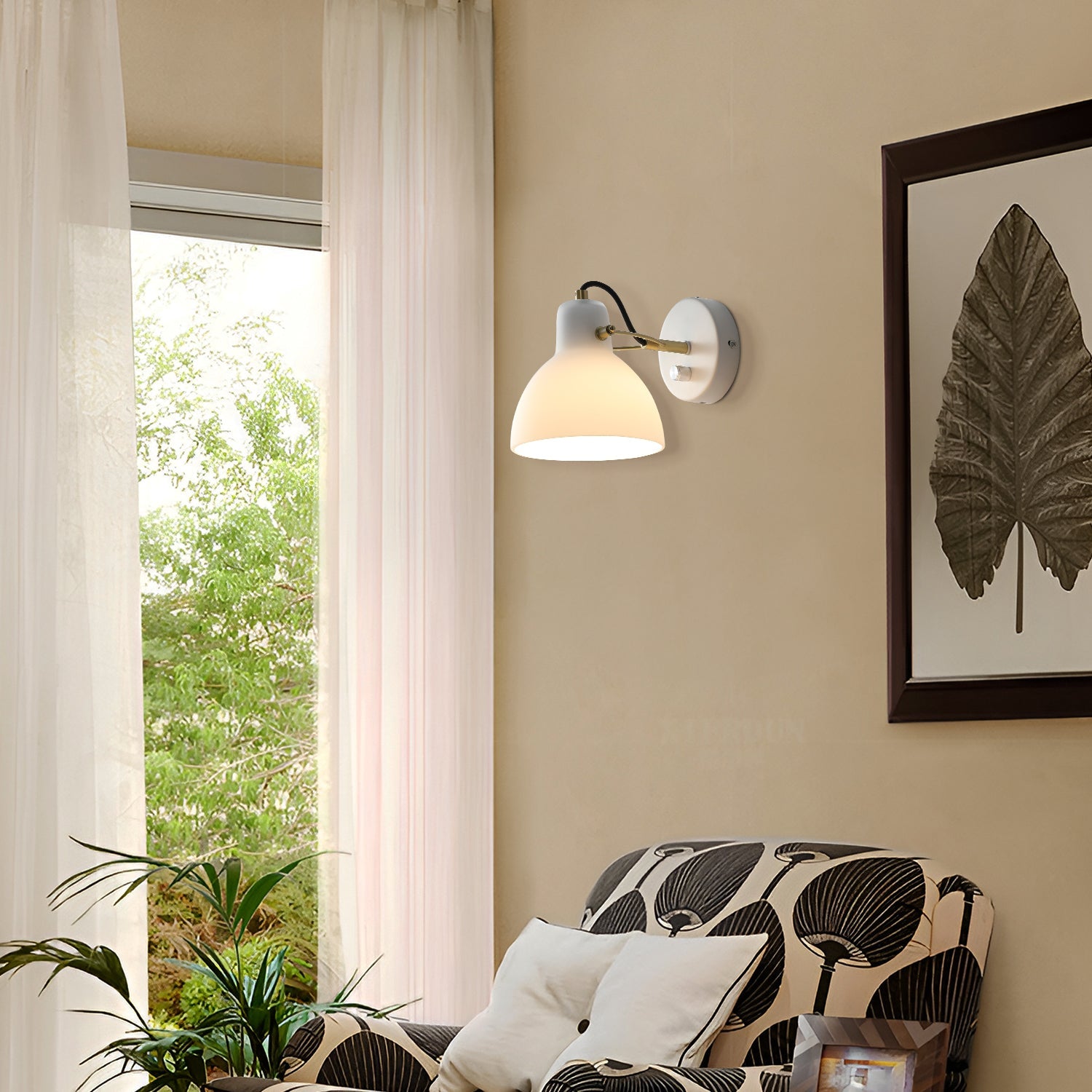 Newton Bell Wall Light