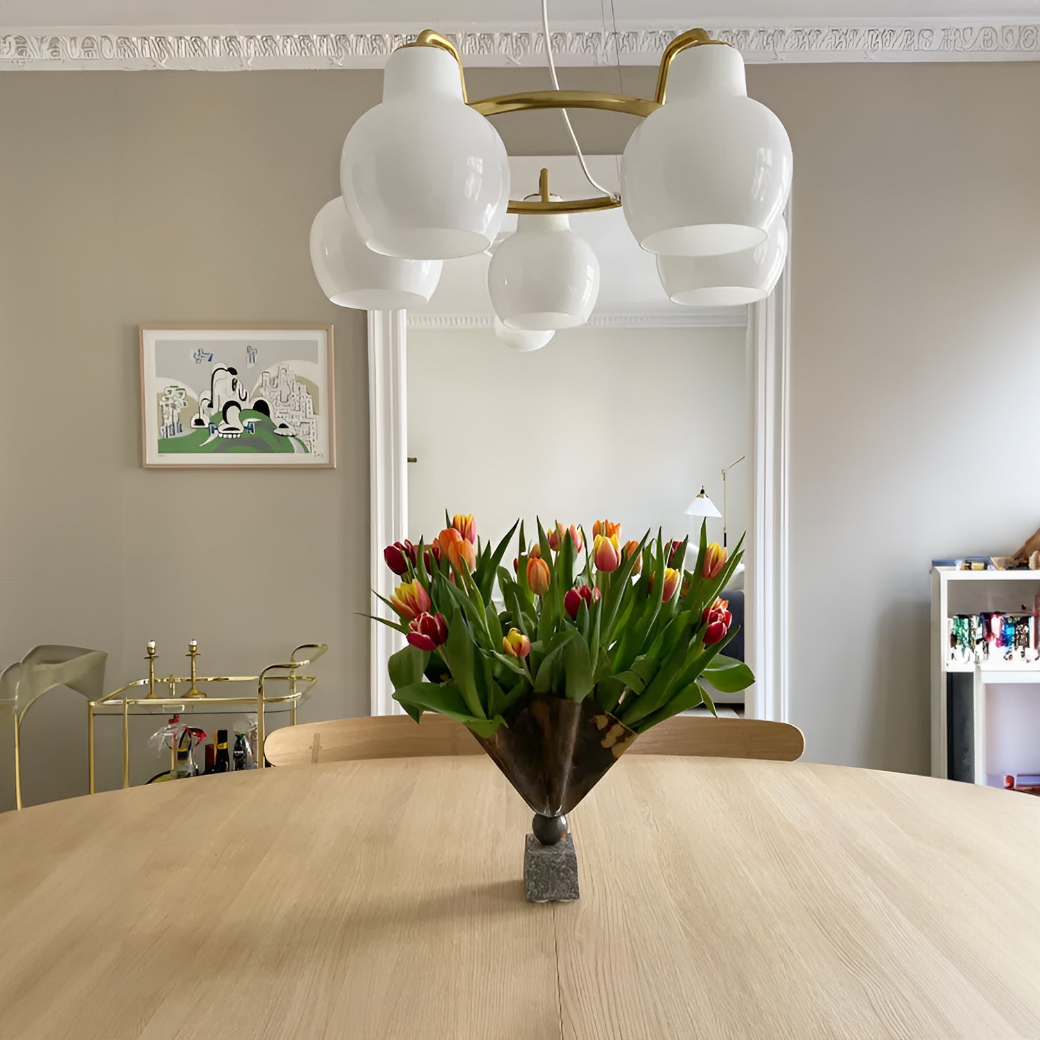 VL Ring Crown Chandelier