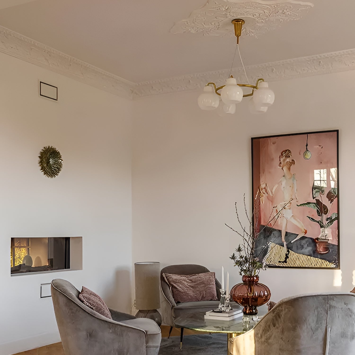 VL Ring Crown Chandelier