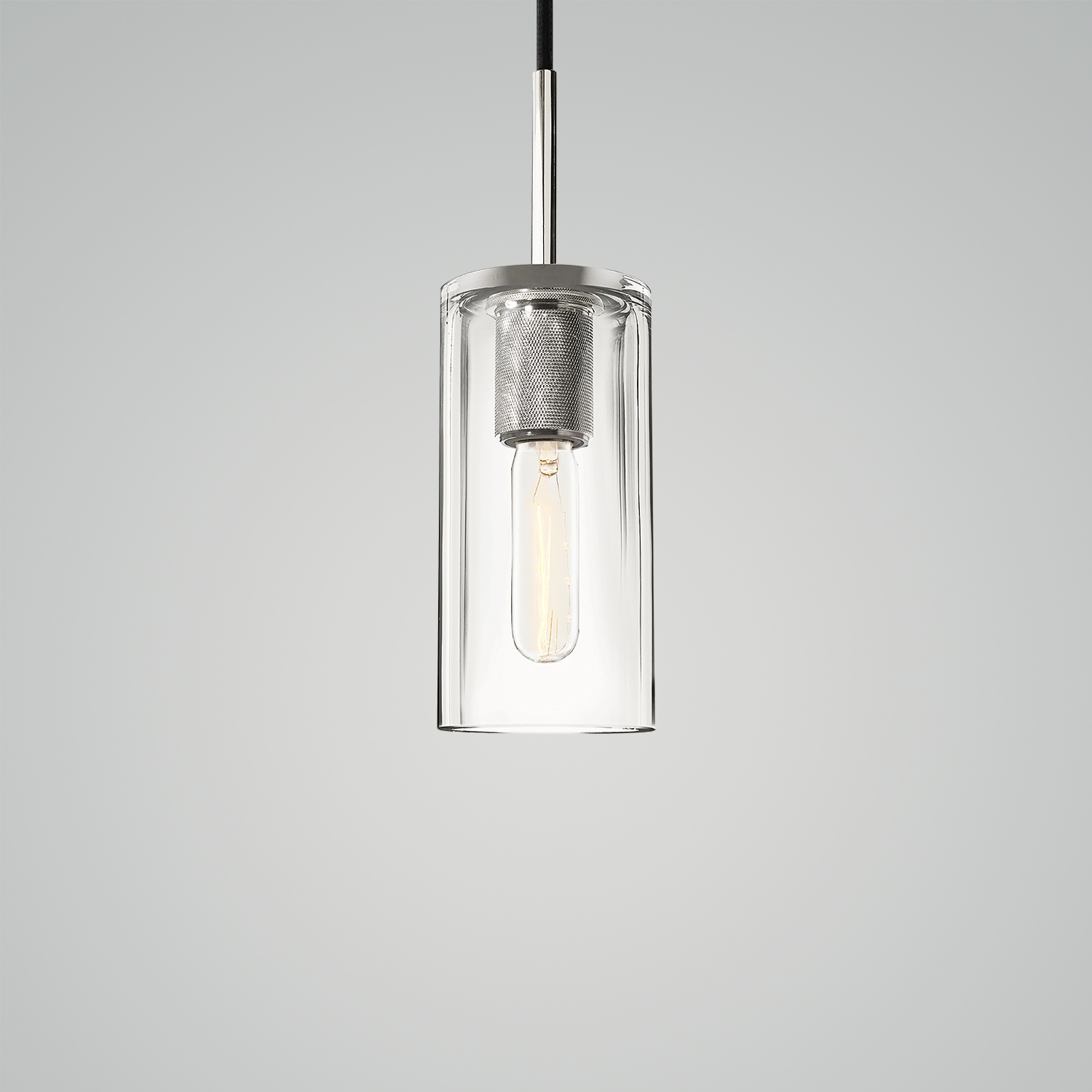 Utilitaire Cylinder Shade Pendant Light