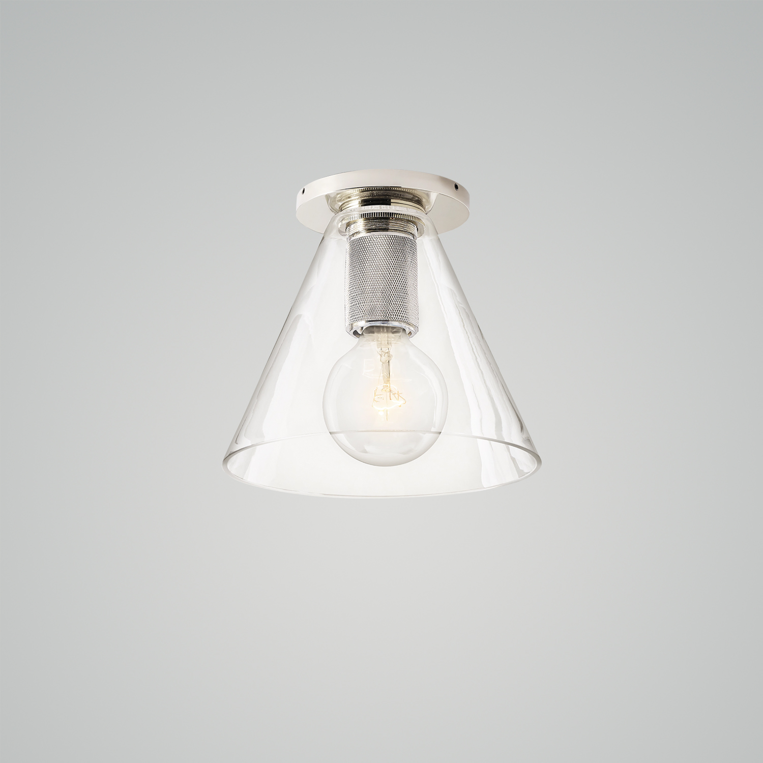 Utilitaire Funnel Shade Flushmount