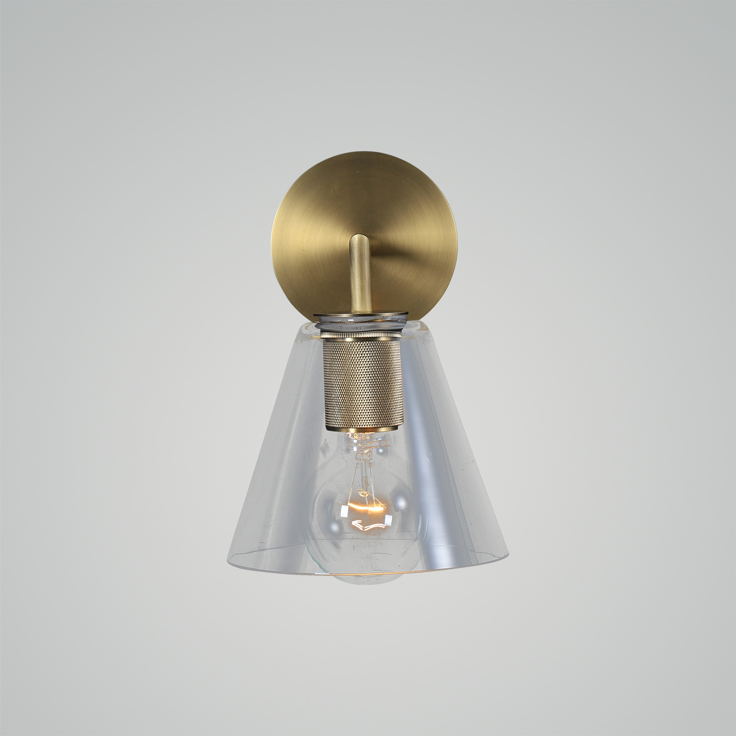Utilitaire Funnel Shade Sconce