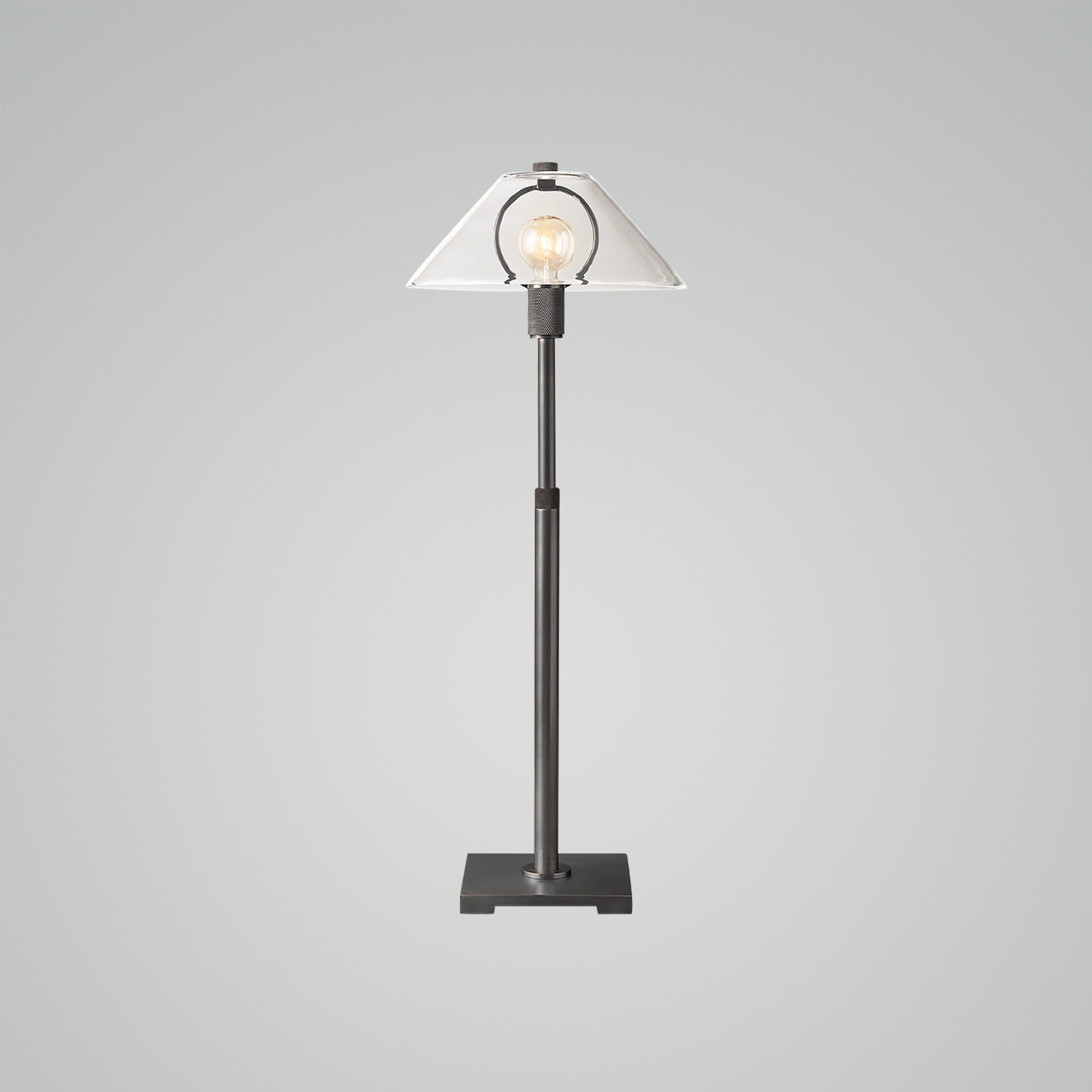 未上传 Utilitaire Glass Shade Table Lamp