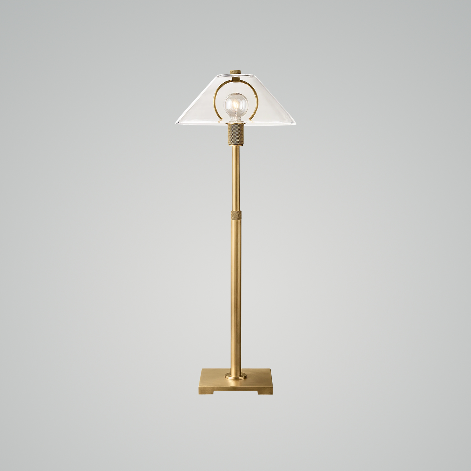 未上传 Utilitaire Glass Shade Table Lamp