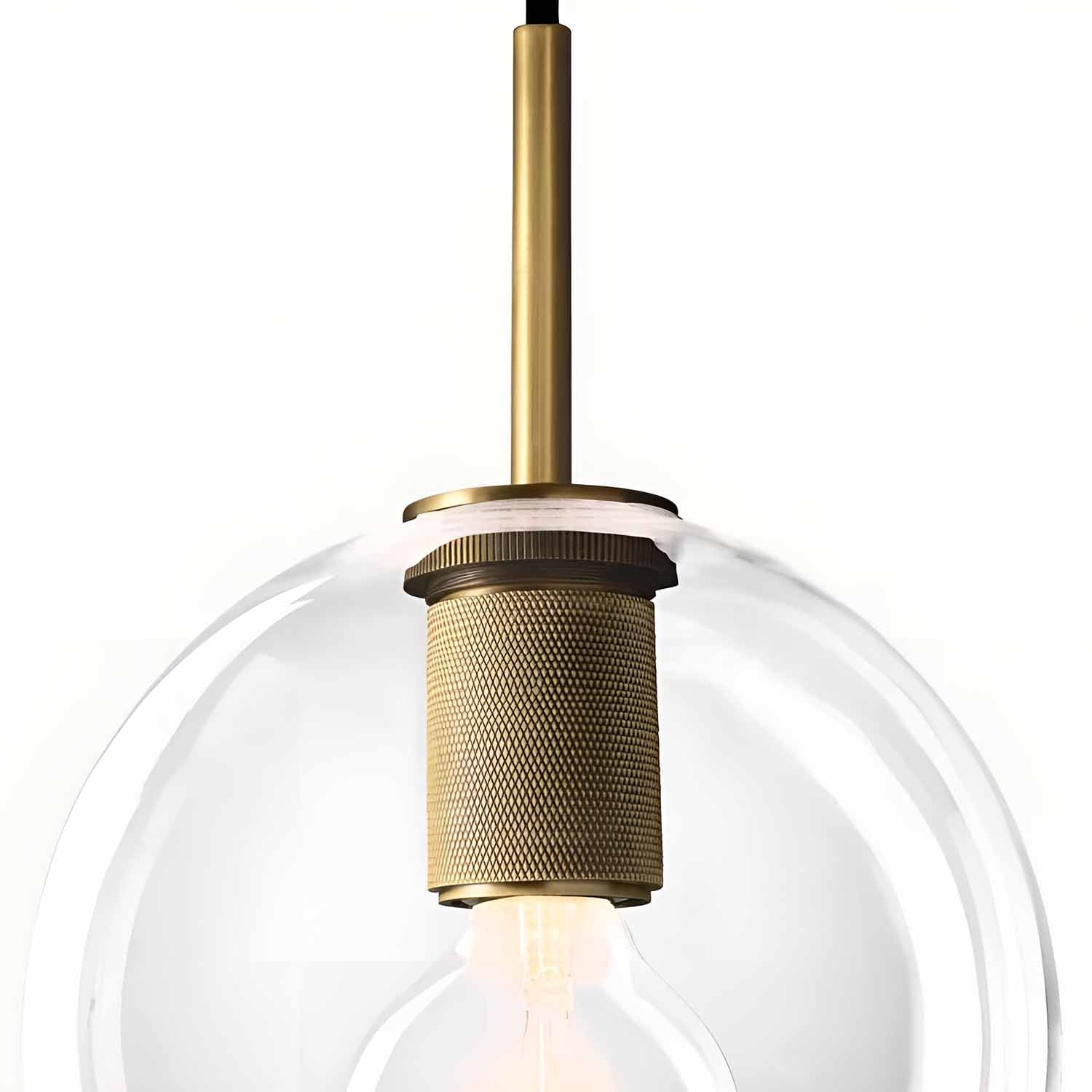 Utilitaire Globe Shade Pendant Light