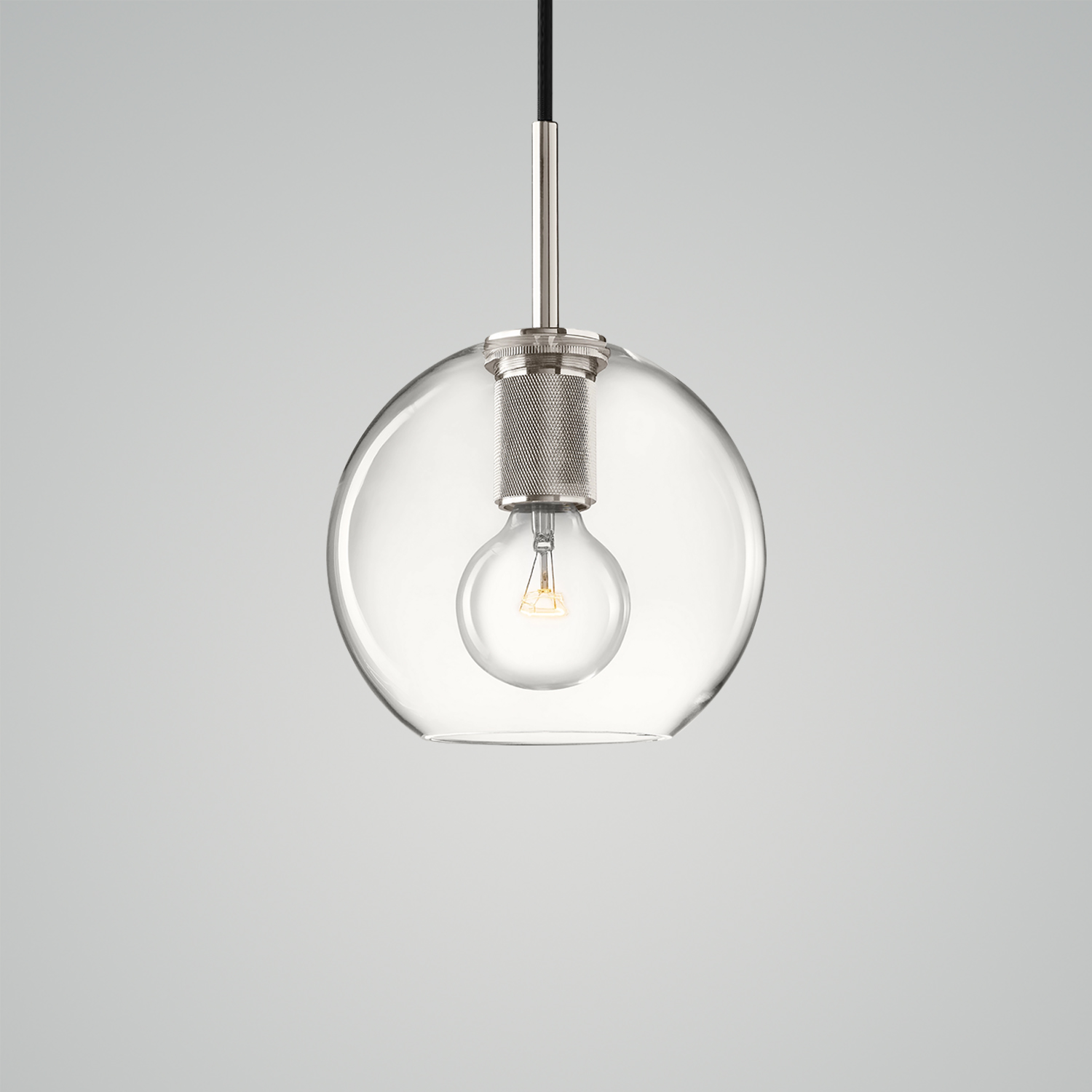 Utilitaire Globe Shade Pendant Light
