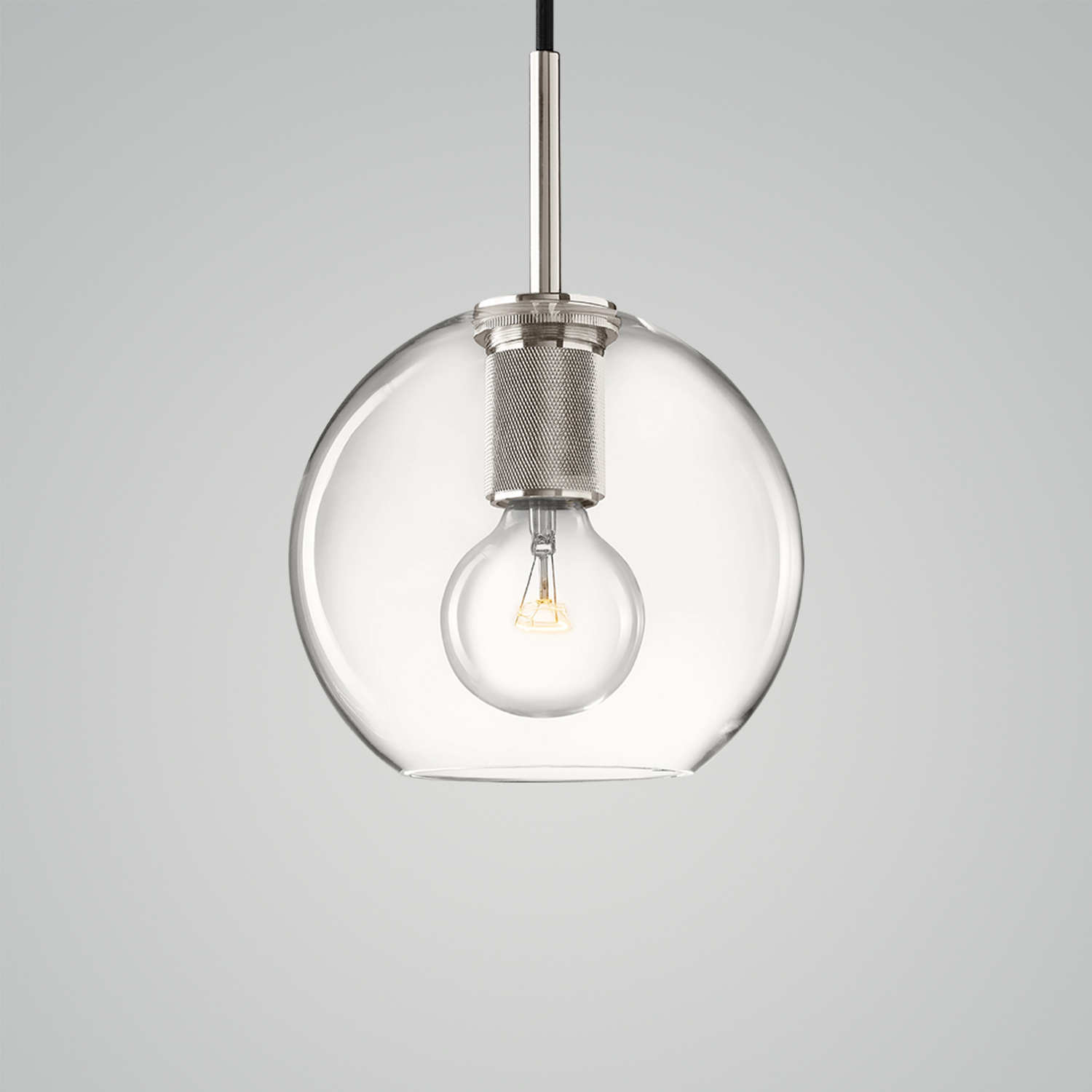 Utilitaire Globe Shade Pendant Light