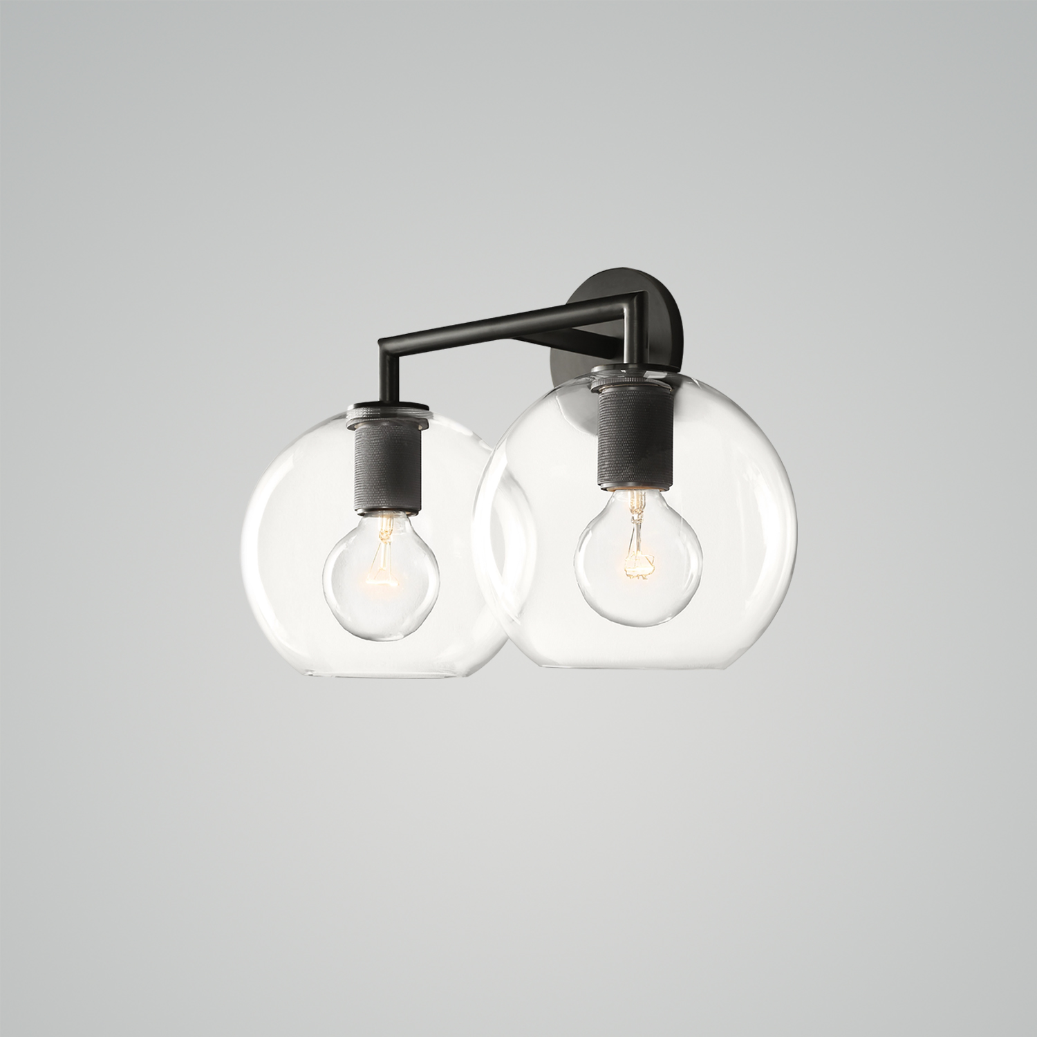 未上传 Utilitaire Globe Shade Sconce