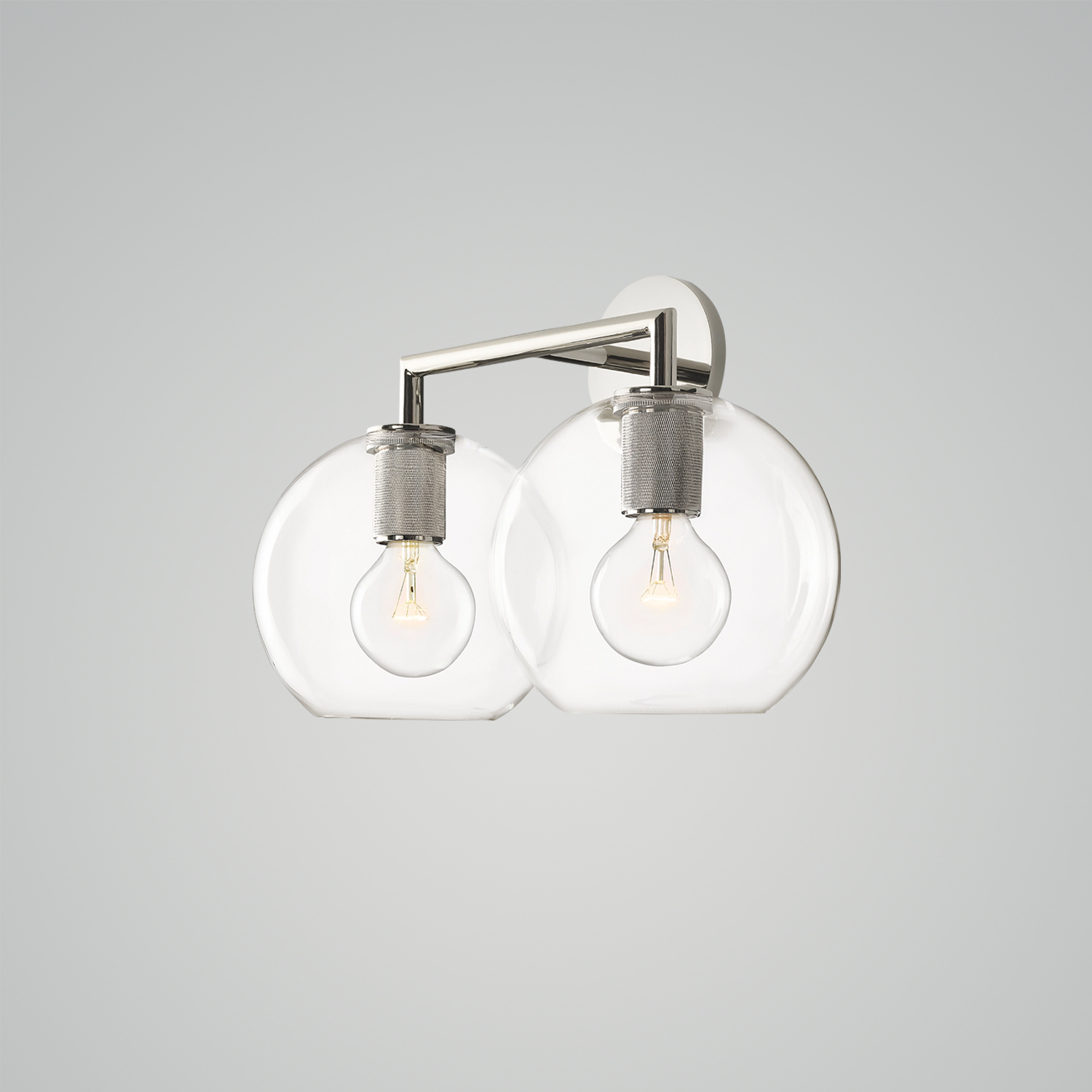 未上传 Utilitaire Globe Shade Sconce