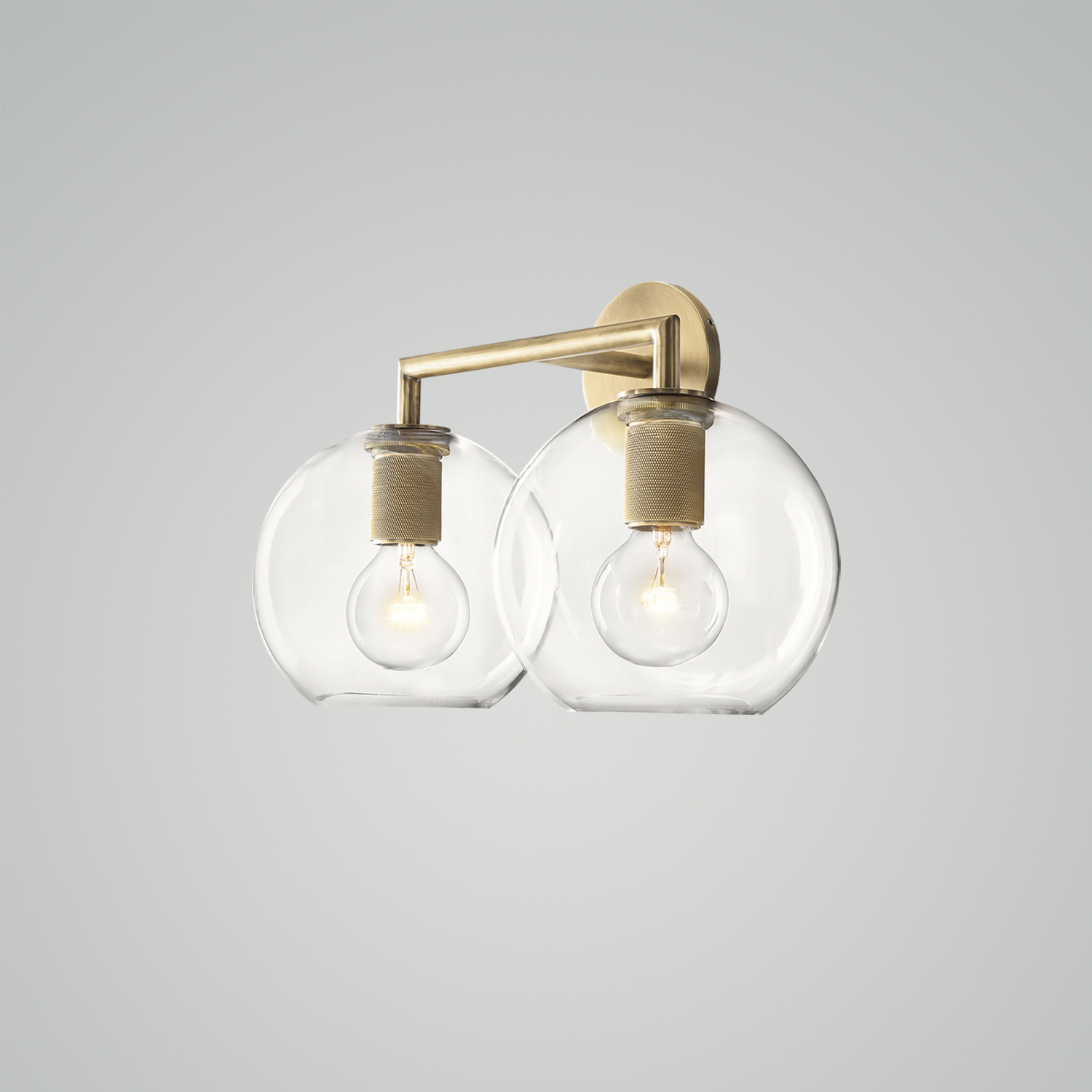 未上传 Utilitaire Globe Shade Sconce