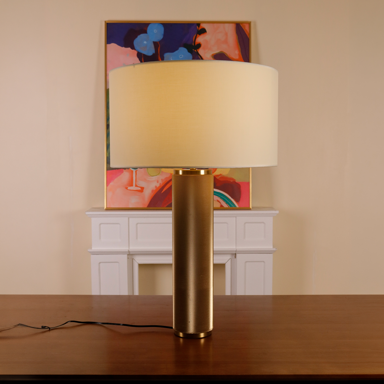 Utilitaire Knurled Table Lamp