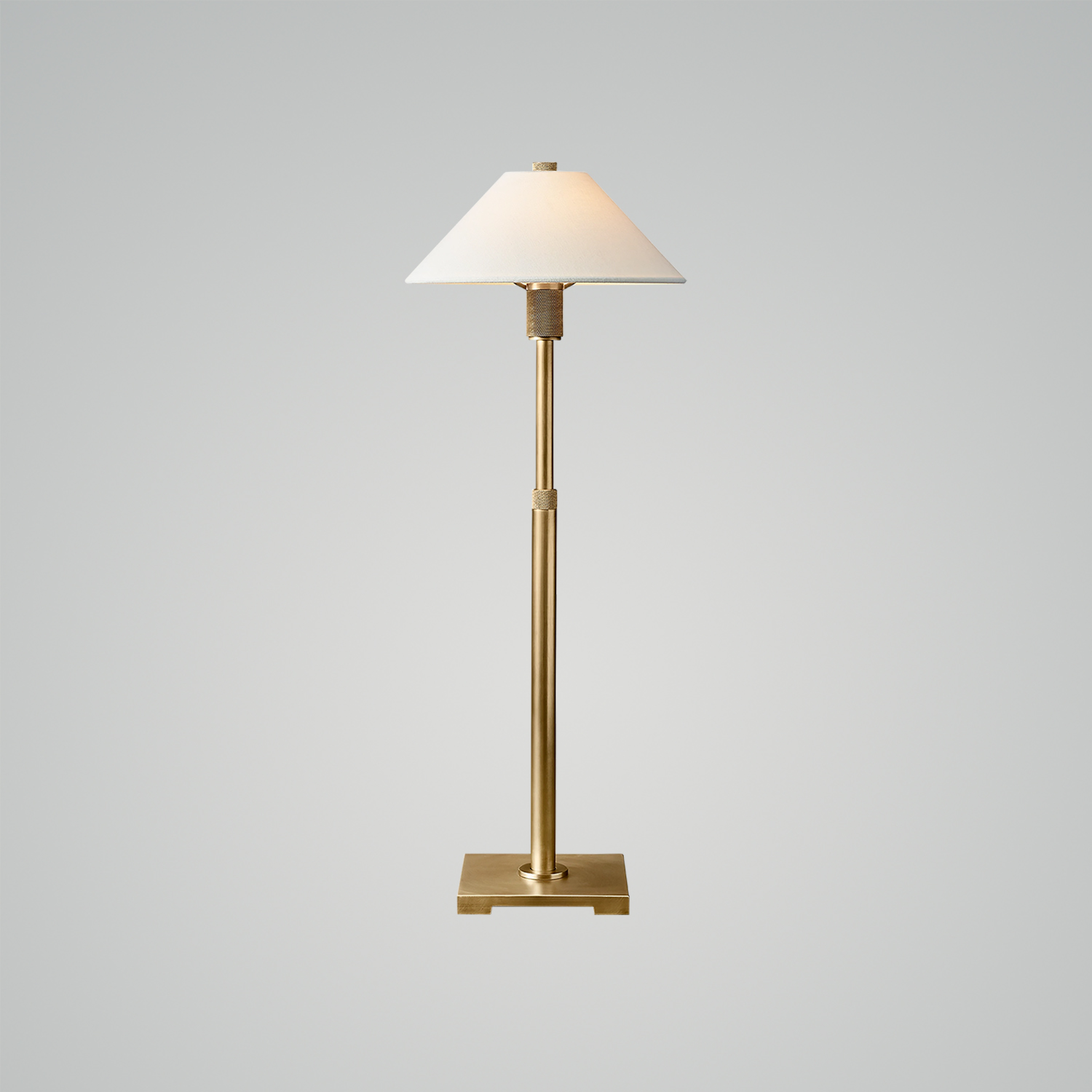 Utilitaire Linen Shade Table Lamp