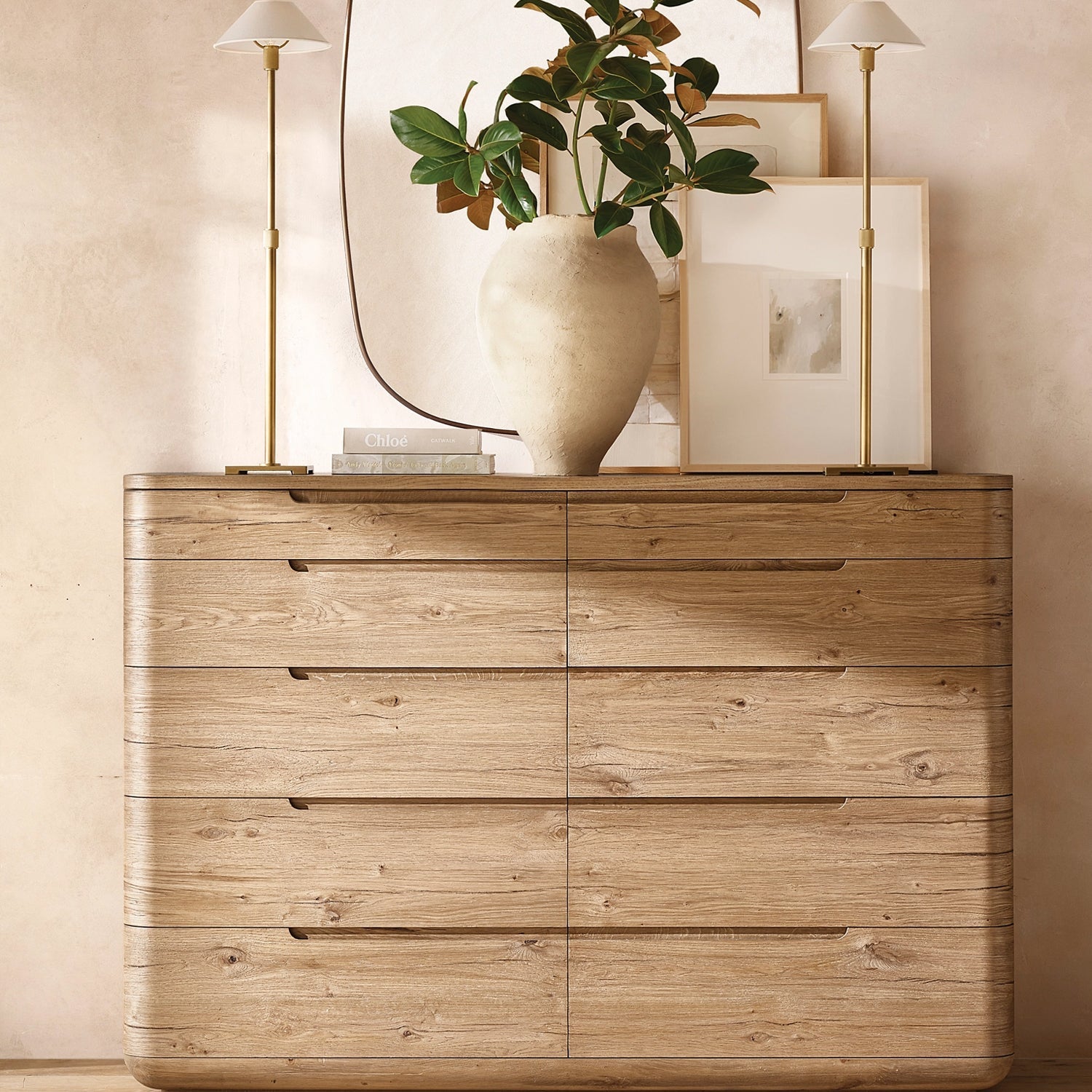 Utilitaire Linen Shade Table Lamp