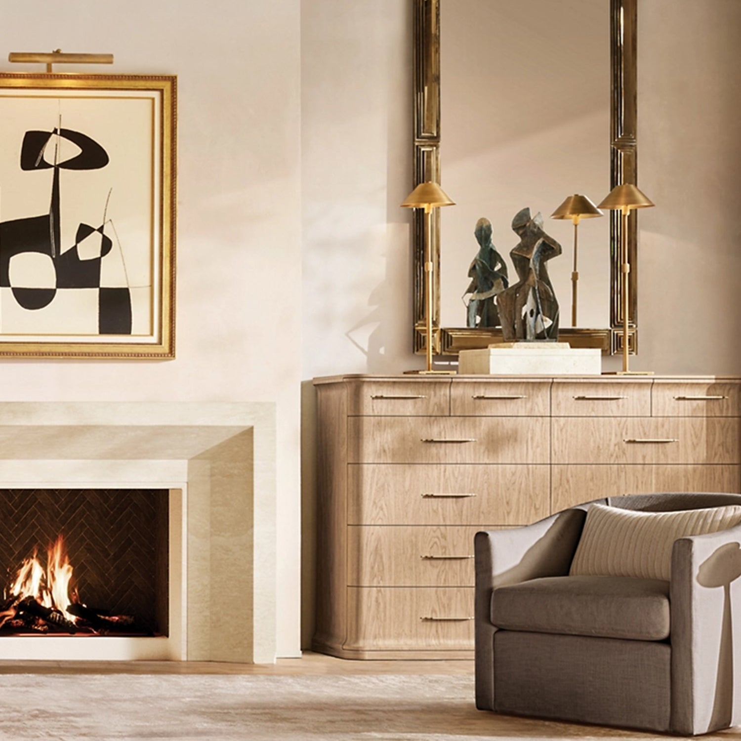 Utilitaire Metal Shade Table Lamp