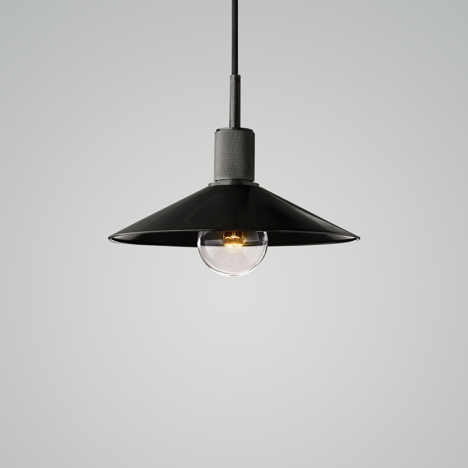 Utilitaire Metal Slope Shade Pendant Light