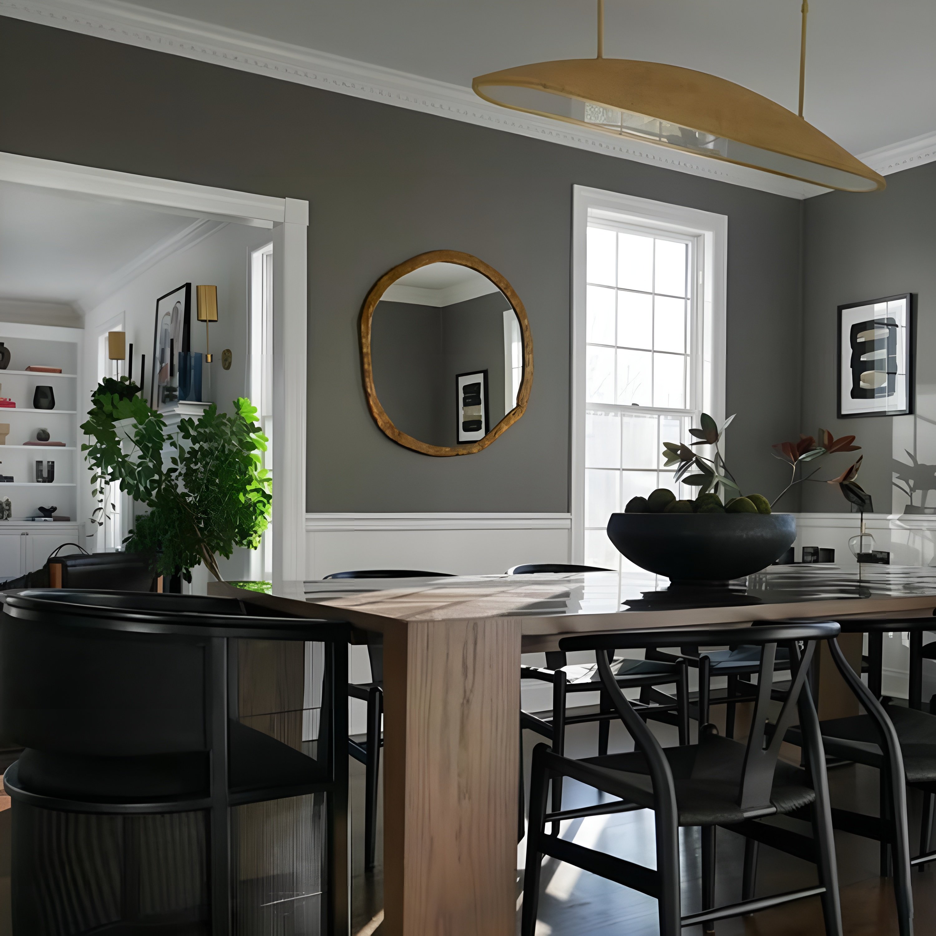 Utopia Large Linear Pendant Light