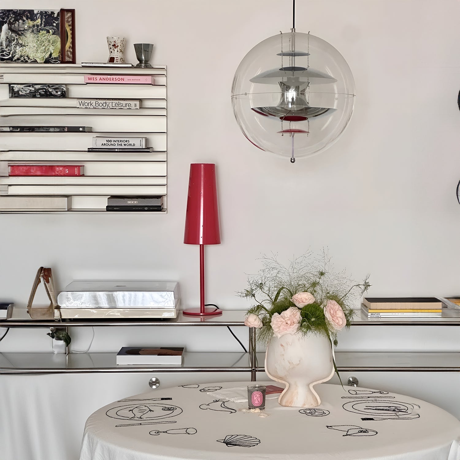 VP Globe Coloured Glass Pendant Light