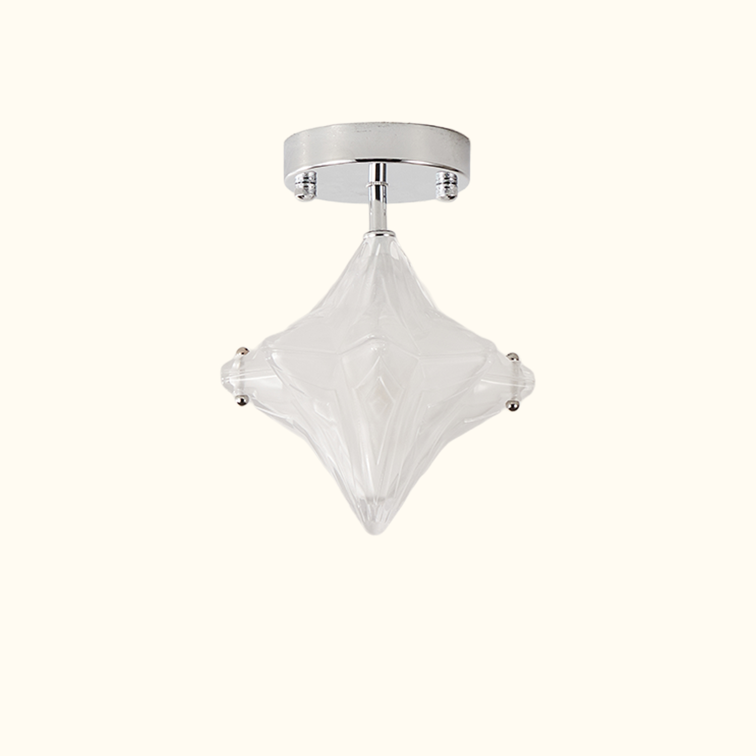 Vintage Italian Style Starburst Ceiling Lamp