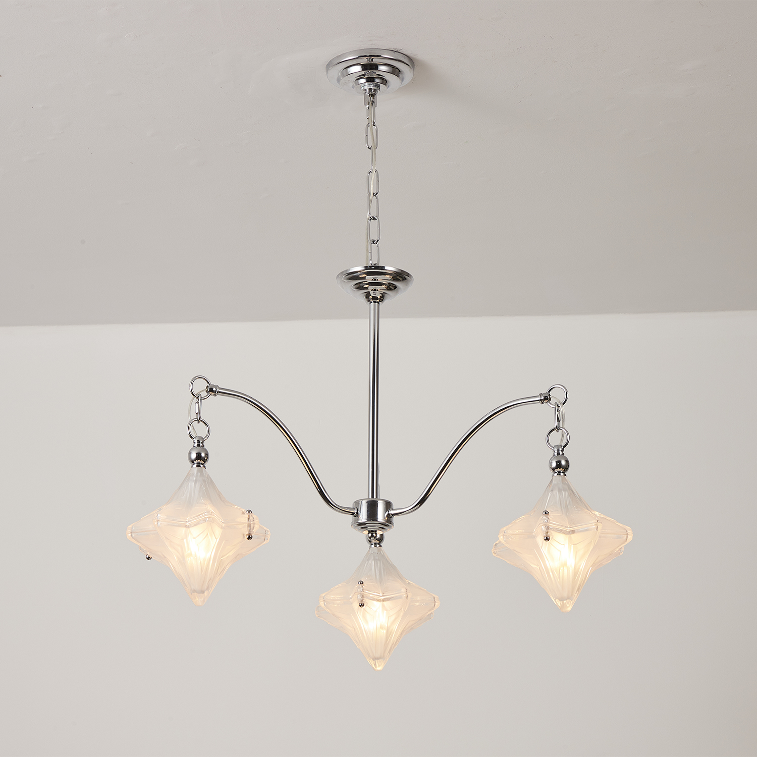 Vintage Italian Style Starburst Chandelier
