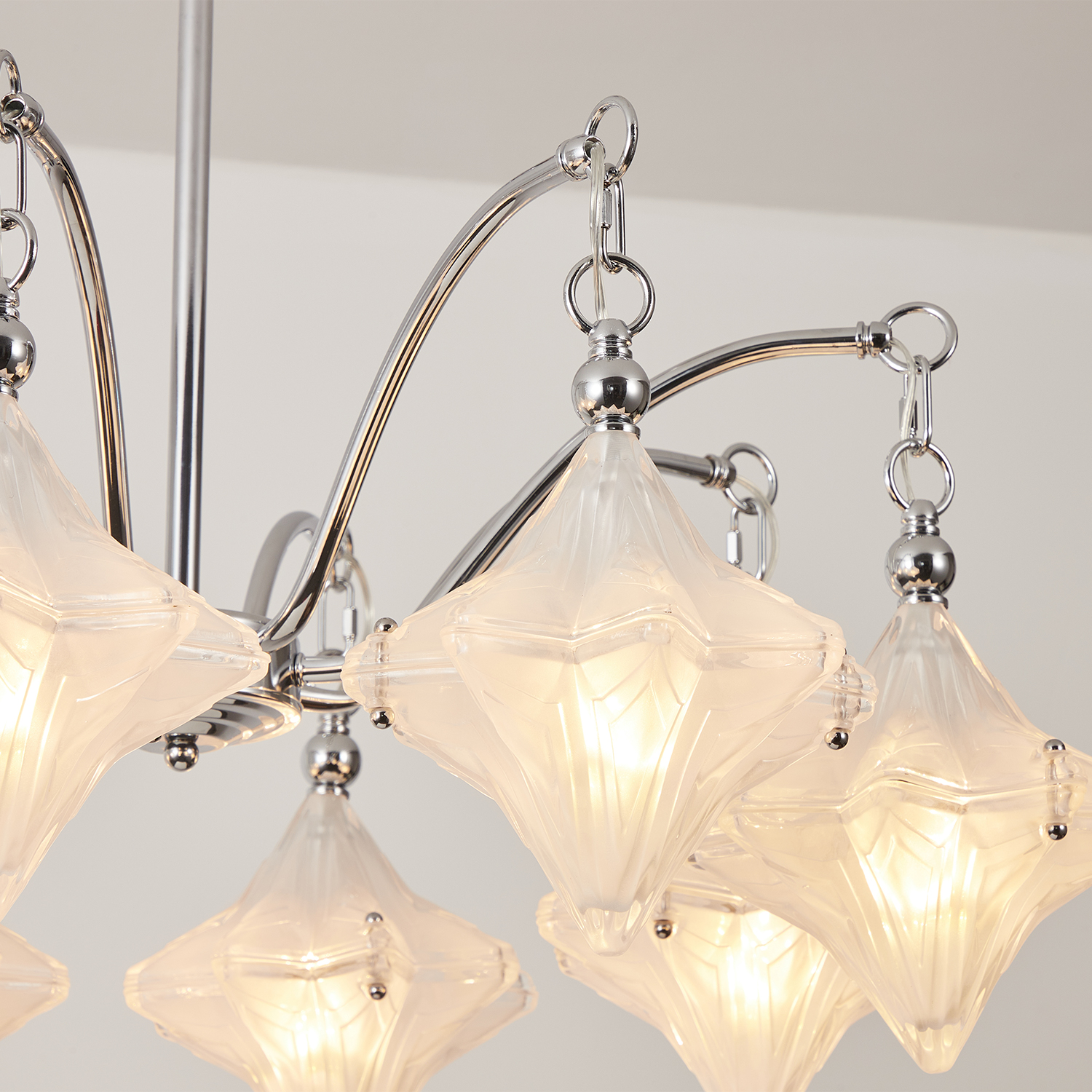 Vintage Italian Style Starburst Chandelier