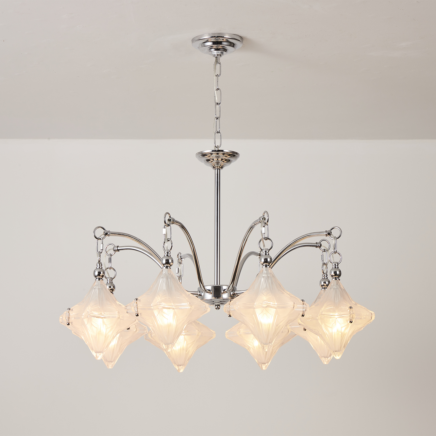 Vintage Italian Style Starburst Chandelier