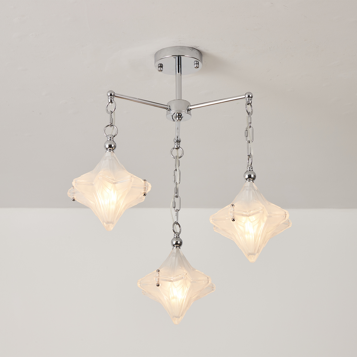 Vintage Italian Style Starburst Pendant 3