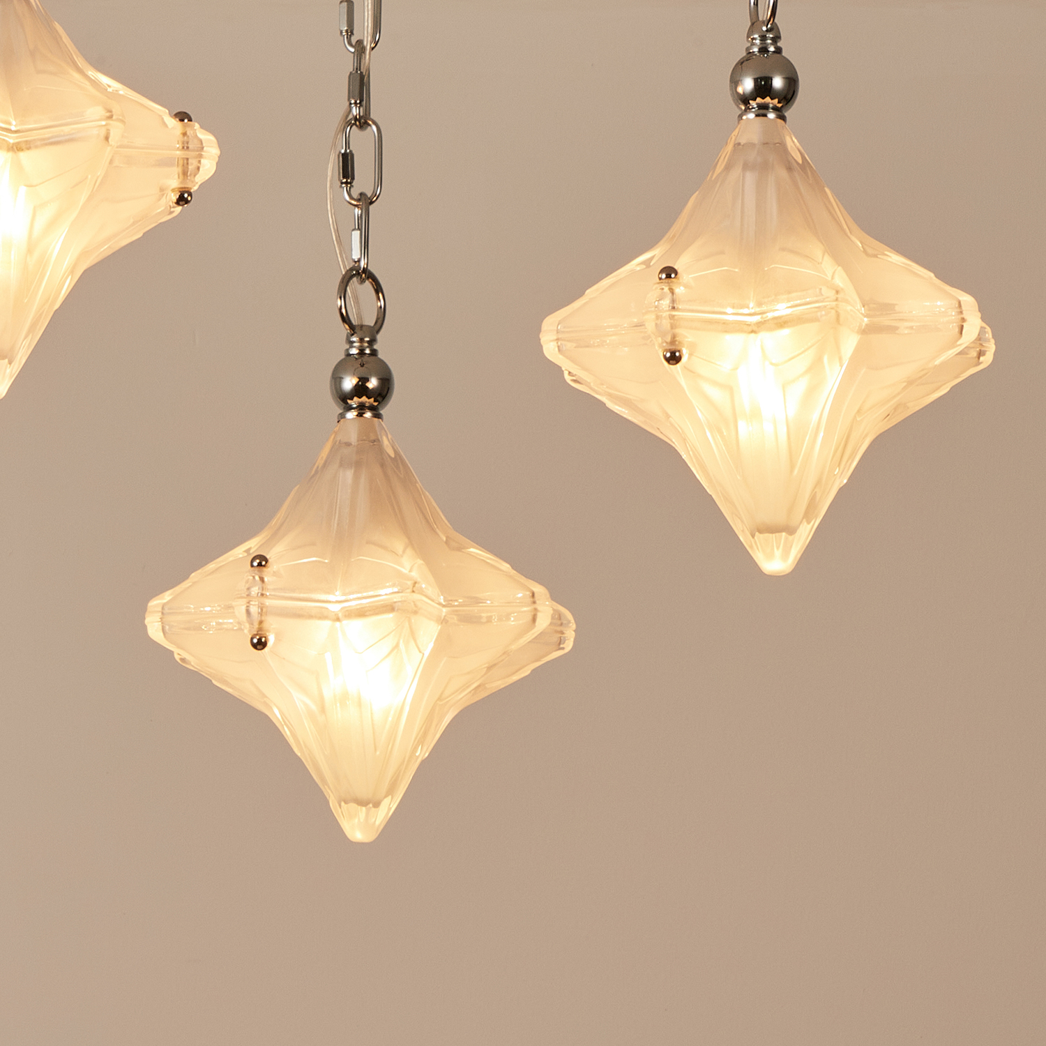 Vintage Italian Style Starburst Pendant 3